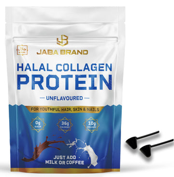 JABA BRAND - Halal Bovine Collagen Protein Powder for Hair, Nails, Joints and Skin JABA BRAND uk supplements