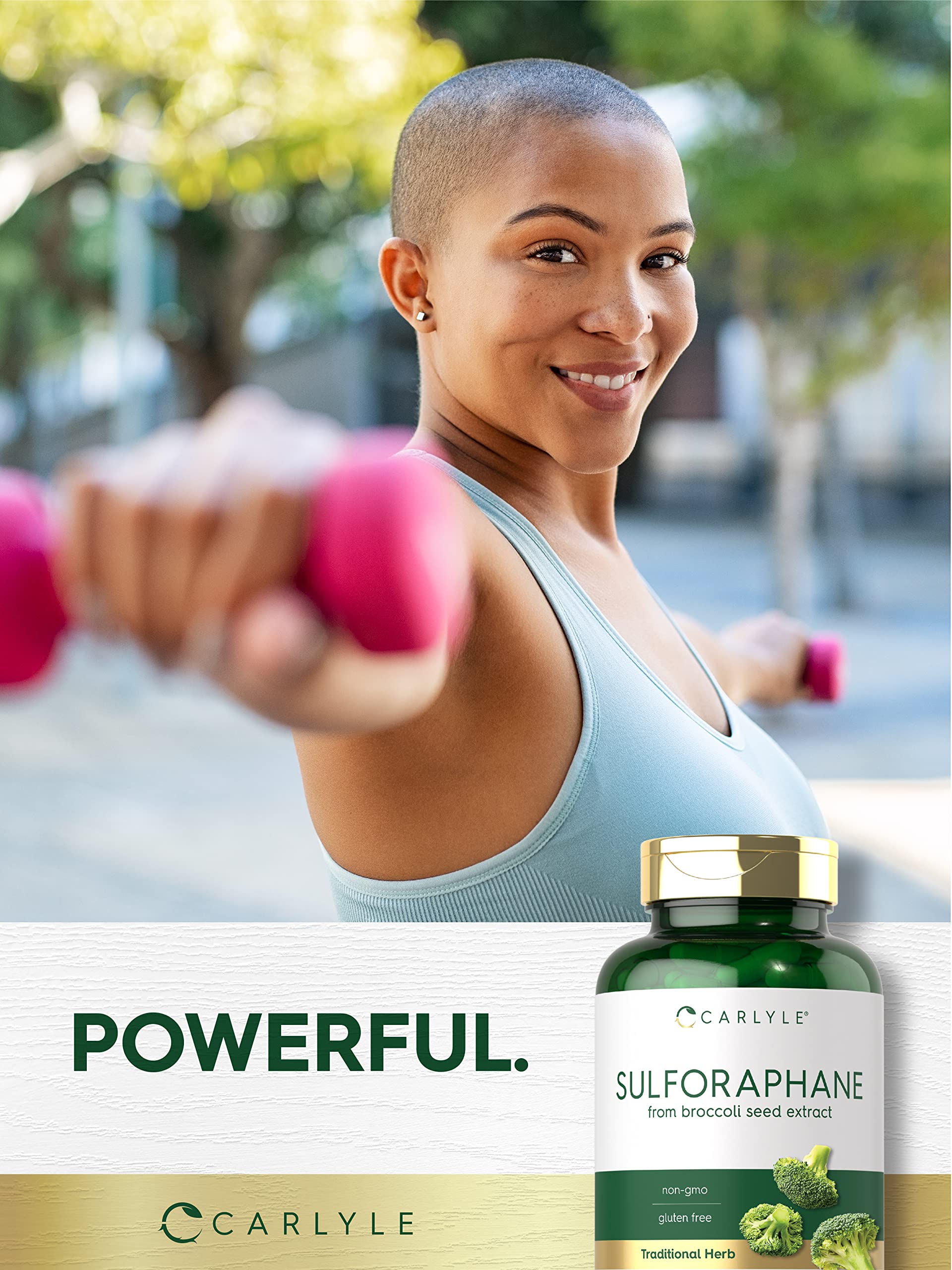 Carlyle Sulforaphane | from Broccoli Seed Extract | 180 Capsules | Traditional Herbal Carlyle uk supplements