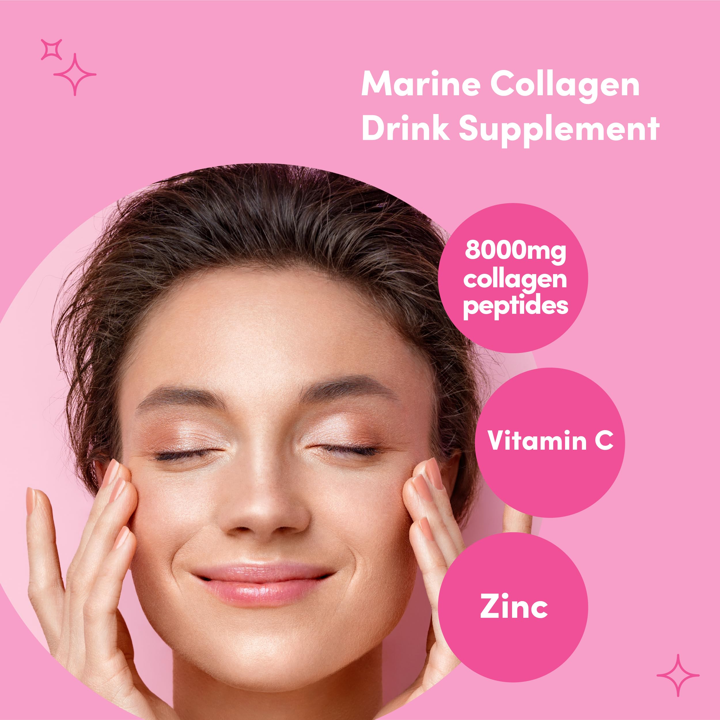 Solv Liquid 8000mg Marine Collagen Peptide Beauty Supplement Gel 14x15ml Sachets High Strength Great Tasting VIT C Biotin SOLV uk supplements