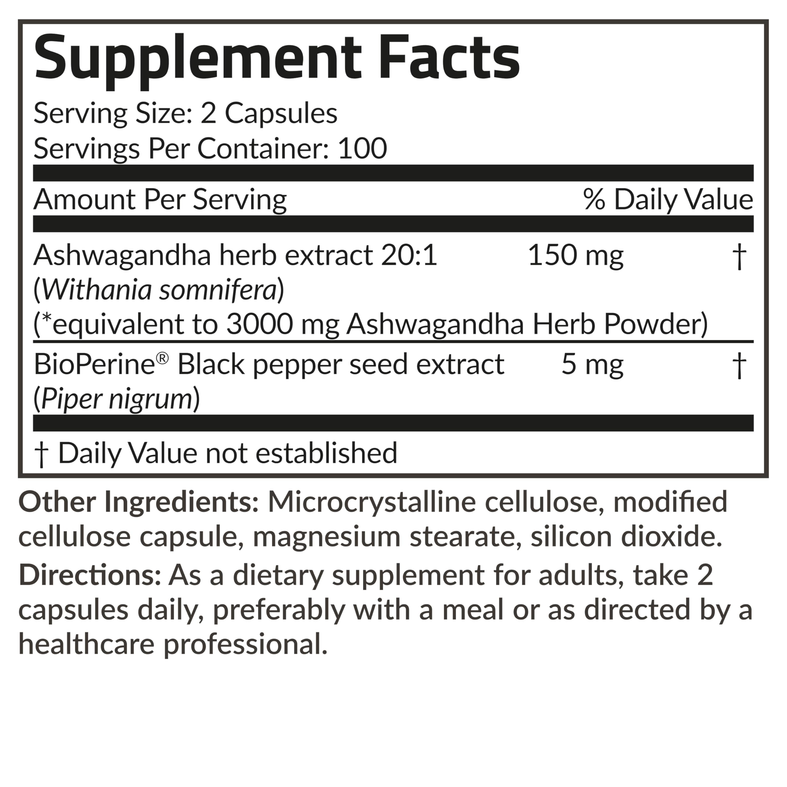Futurebiotics Ashwagandha Extra Strength Stress & Mood Support with BioPerine Futurebiotics uk supplements