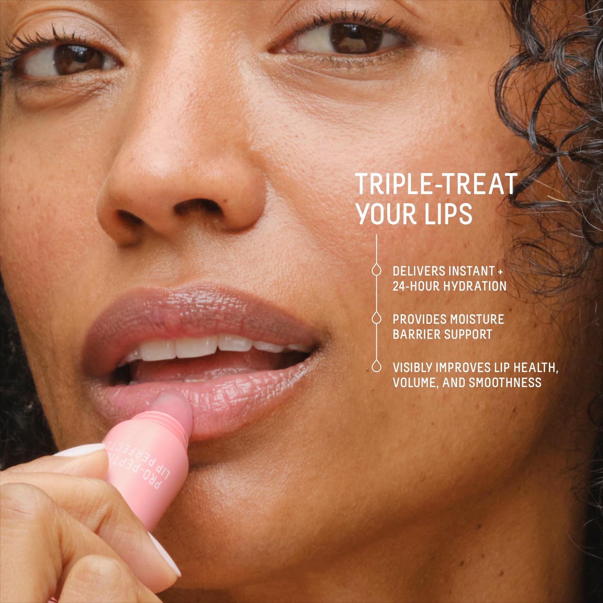 Biossance Pro-Peptide Lip Perfector – Triple-Treat Vegan Lip Balm – Deeply Hydrating with Pro-Peptides & Hyaluronic Acid – Enhances Natural Lip Color – Silky, Glossy Finish in Blush Quartz, Pink BIOSSANCE uk supplements
