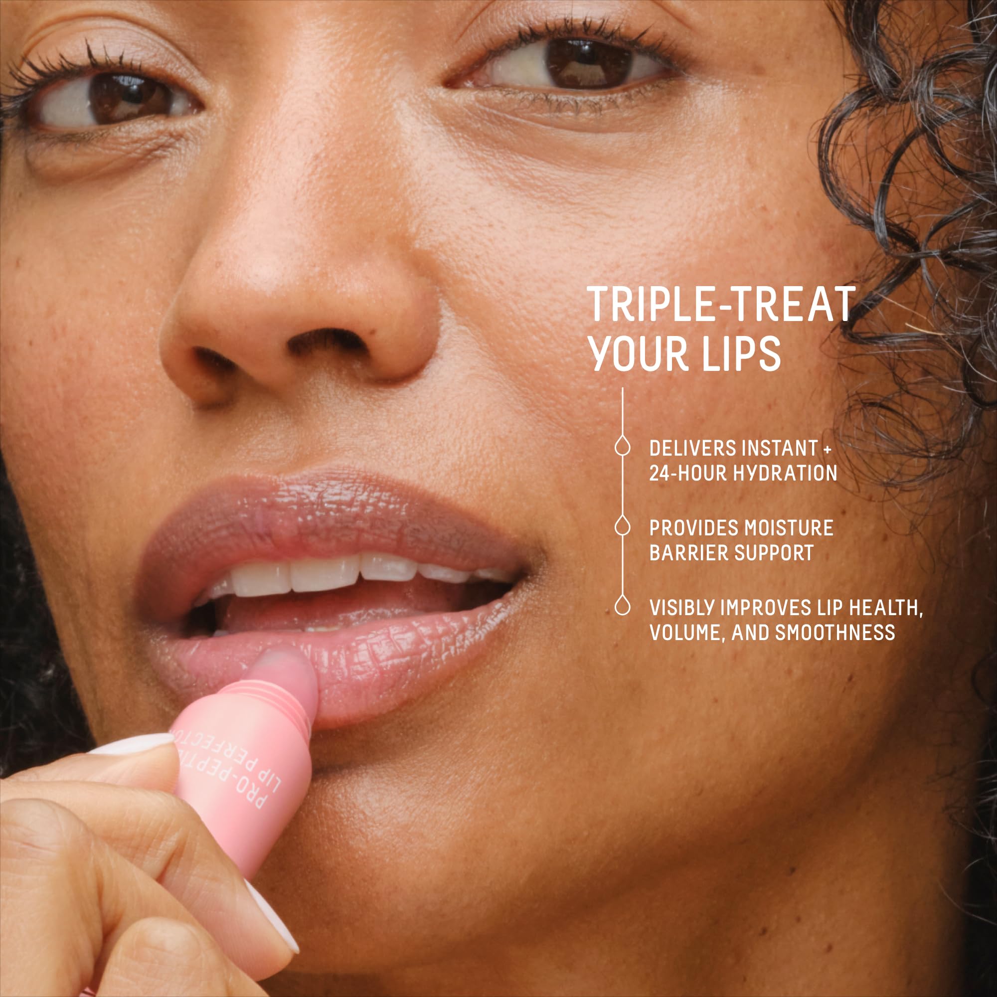 Biossance Pro-Peptide Lip Perfector – Triple-Treat Vegan Lip Balm – Deeply Hydrating with Pro-Peptides & Hyaluronic Acid – Enhances Natural Lip Color – Silky, Glossy Finish in Blush Quartz, Pink BIOSSANCE uk supplements