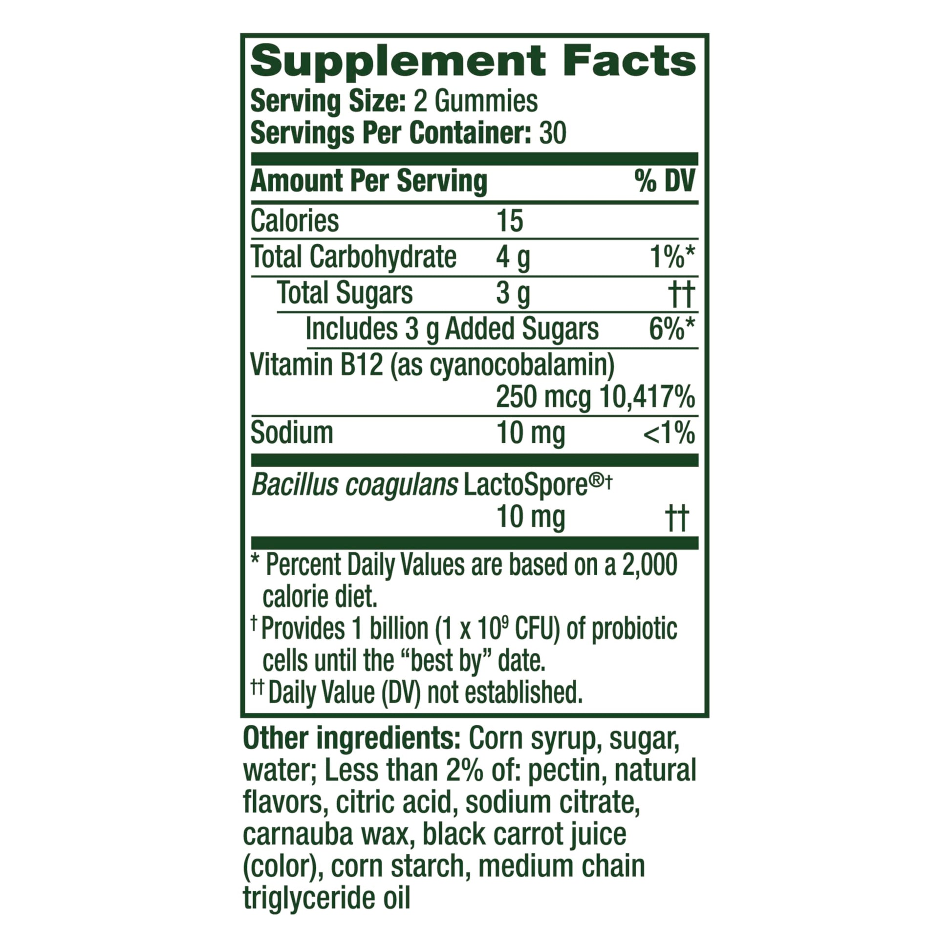 Align Probiotic, Bloating Relief + Food Digestion, Probiotics for Women and Men, Probiotic Helps Soothe Occasional Bloating*, With Vitamin B12 to Help Break Down Food into Cellular Energy*,60 Gummies Align uk supplements