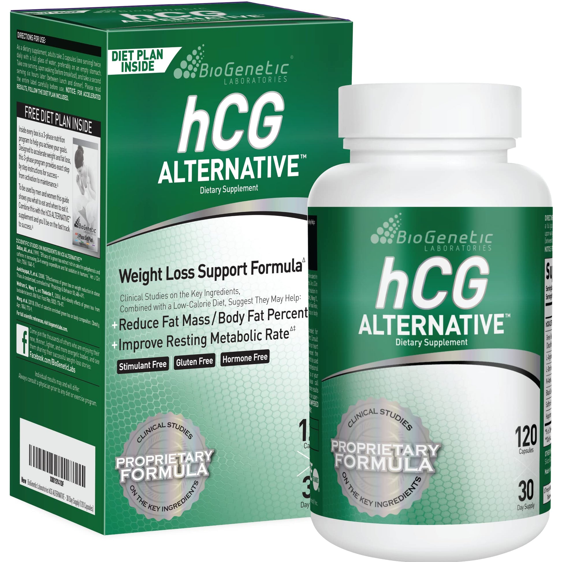 BioGenetic Laboratories hCG Alternative - Weight Loss Pills and Fat Burner BioGenetic Laboratories uk supplements
