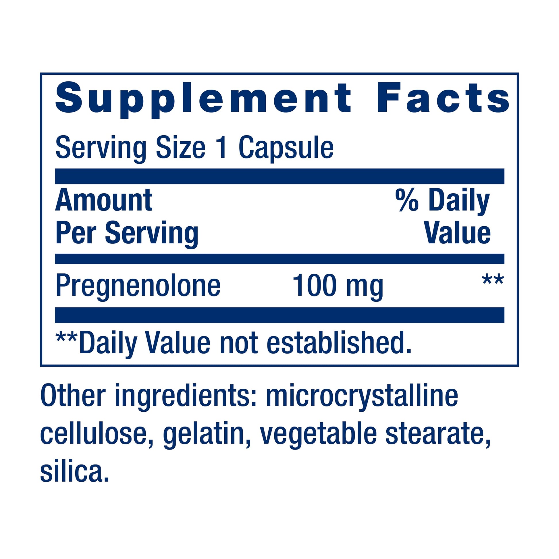 Life Extension Pregnenolone - Hormone Balance Supplement for Healthy Hormone Levels, 100 mg - Hormone Balance, Memory, Focus, Cognitive Health - Gluten-Free, Non-GMO, 100 Capsules Life Extension uk supplements