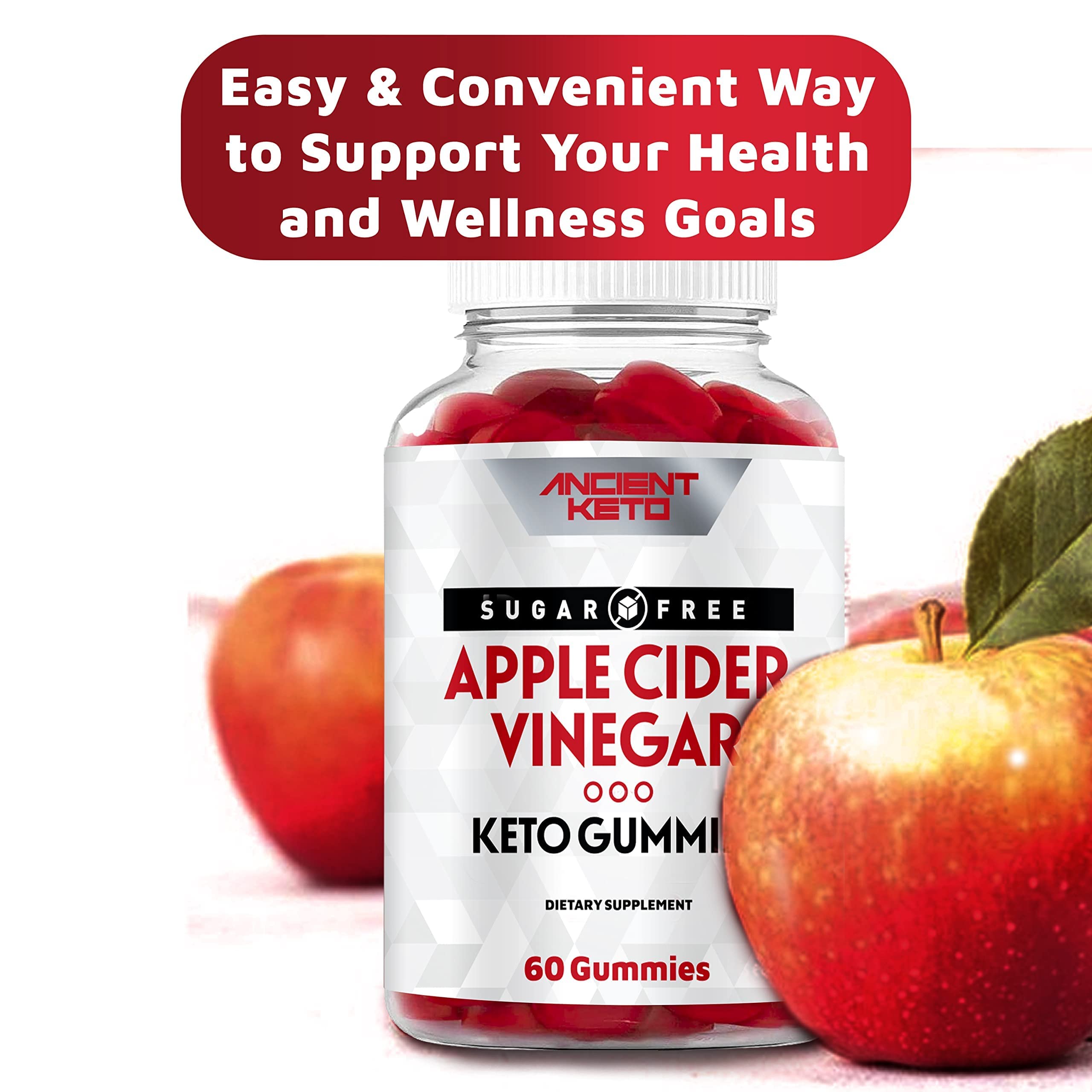 Ancient Keto Sugar Free Keto ACV Gummies, Apple Cider Vinegar Gummy Ancient Keto uk supplements