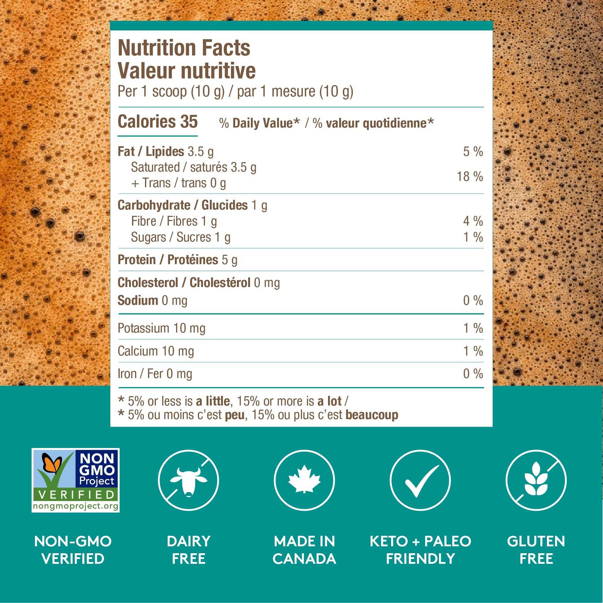 SPROOS - MCT Collagen Creamer - Beverage Powder - Hydrolised Collagen Peptides & MCT Powder - Healthy Fats SPROOS uk supplements