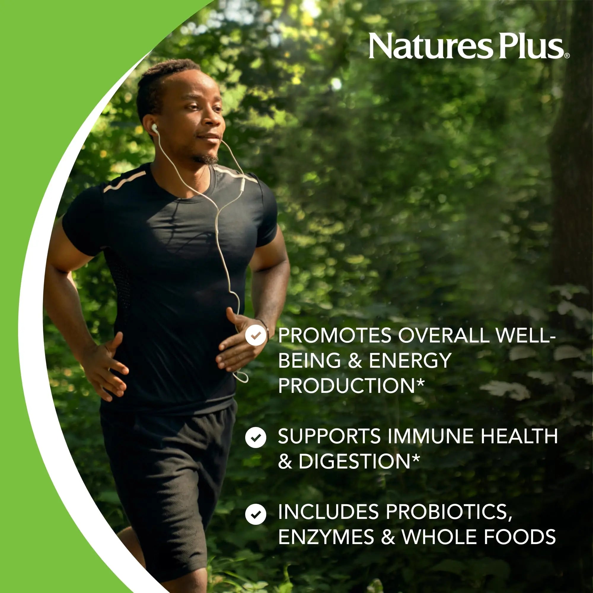 NaturesPlus Ultra Juice Multivitamin - 90 Bi-Layered Tablets - Whole Food Supplement with Fruits, Vegetables & Probiotics NaturesPlus uk supplements