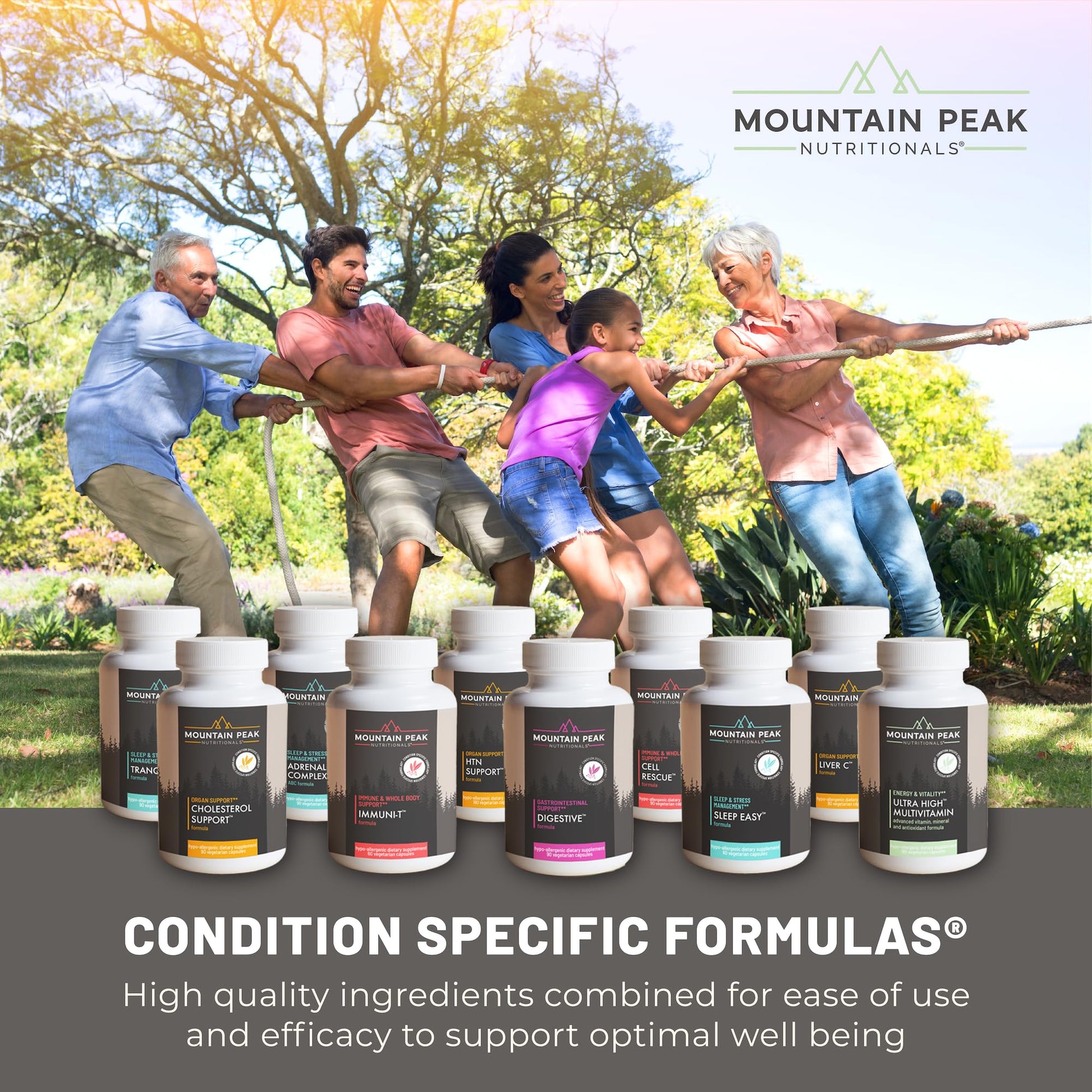Mountain Peak Nutritionals Energy Formula - All in One Multi-Mineral Powder - Complete Nutrition, Vitamin, Mineral, and Electrolyte Supplement for Men & Women - Orange Flavor (255g, 30 Servings) Mountain Peak Nutritionals uk supplements