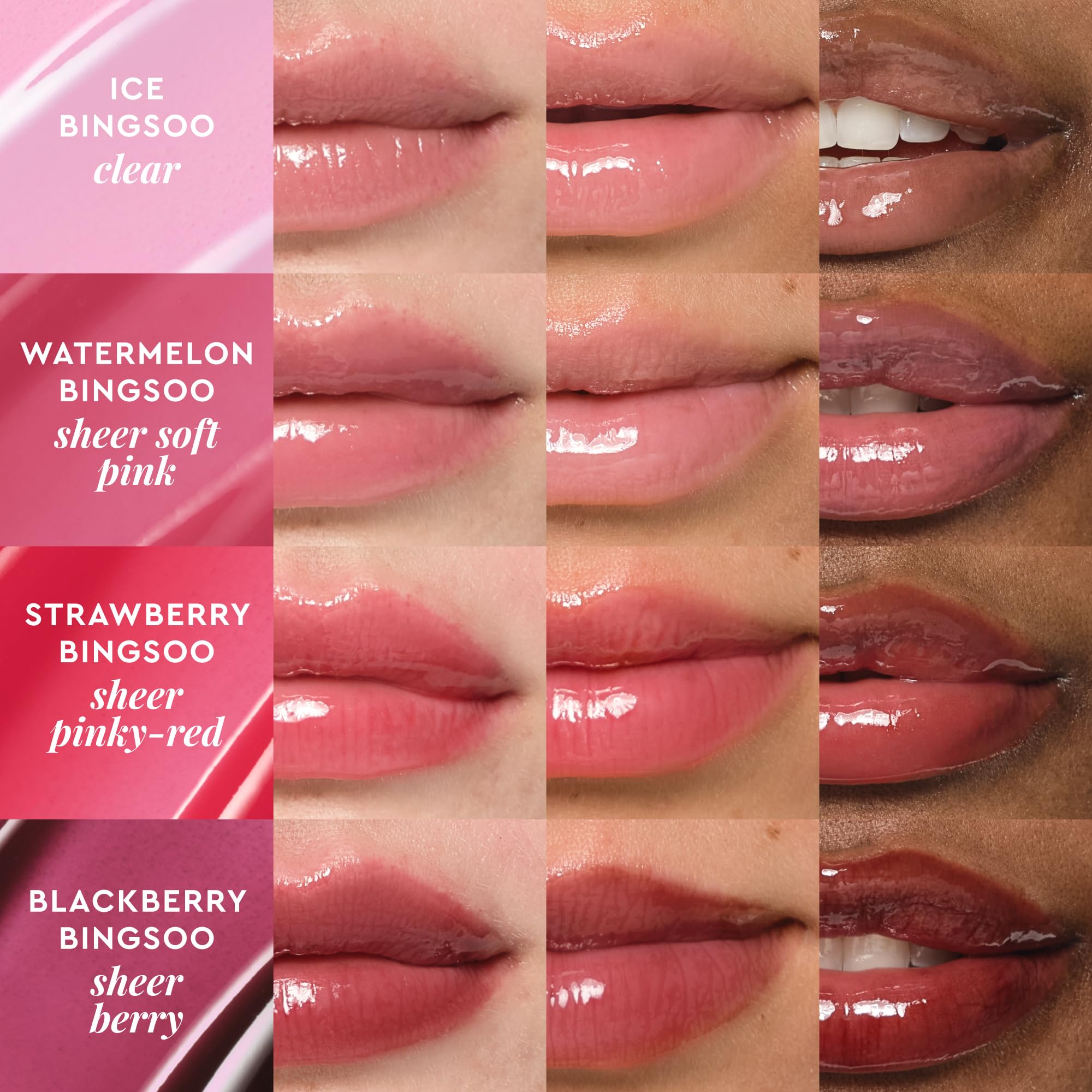 Glow Recipe Glass Balm Lip Treatment - 12Hr Hydrating Lip Balm & Moisturizer with Hyaluronic Acid to Smooth, Plump & Protect from Dryness - Sheer Soft Pink Tint, Watermelon Bingsoo (15 ml) Glow Recipe uk supplements