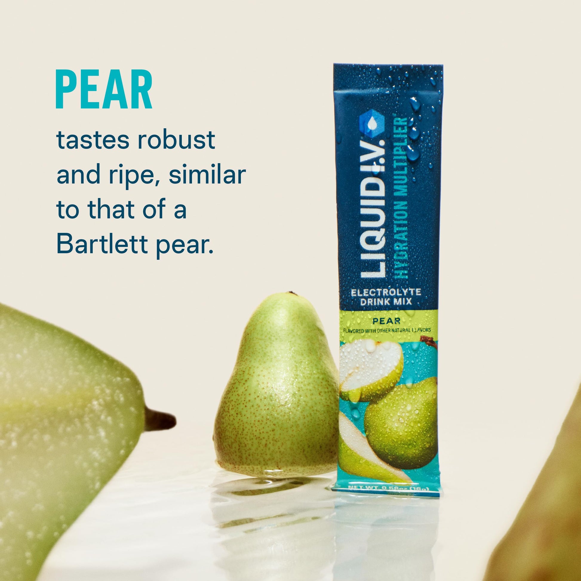 Liquid I.V.® Hydration Multiplier - Pear | Electrolyte Powder Drink Mix | 1 Pack (16 Servings) Liquid I.V. uk supplements