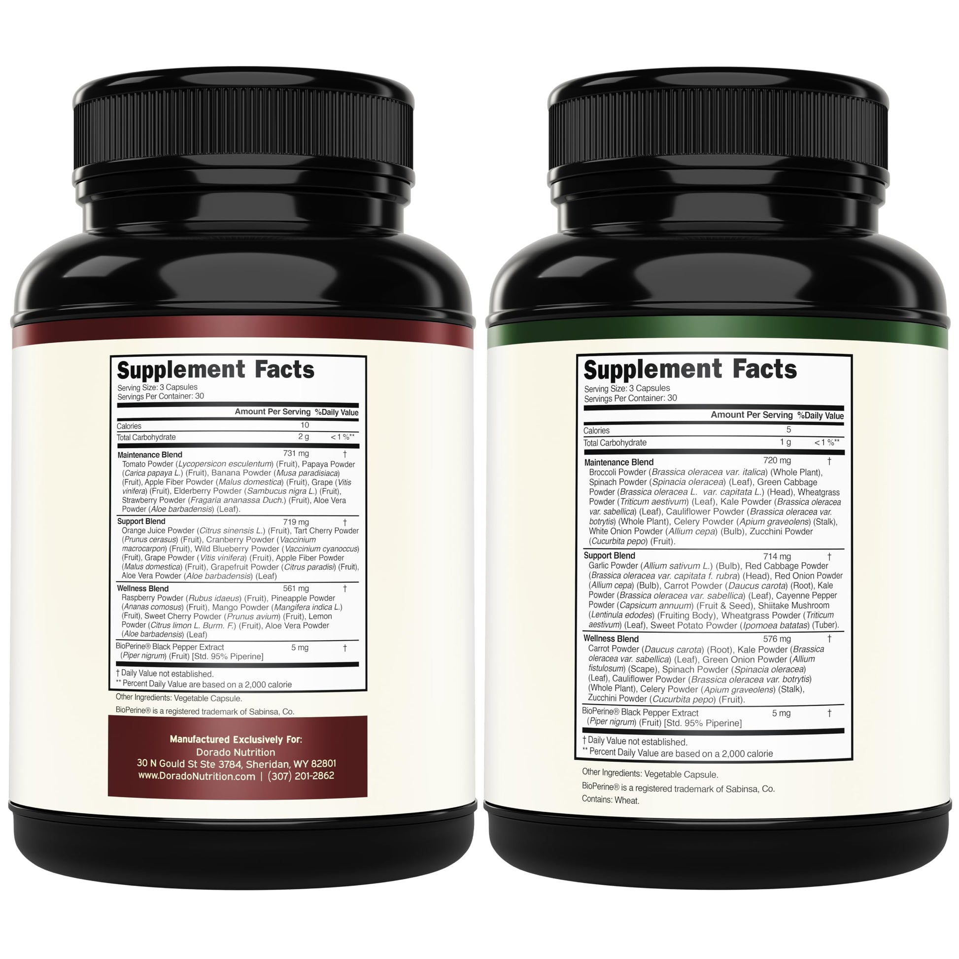 Fruit and Veggies Supplement (180 Capsules) Superfood Fruits and Vegetables Supplements for Adults - Premium Super Food for Energy and Immune Support - Veggies Capsules - Non-GMO & Vegan - USA Made DORADO NUTRITION uk supplements