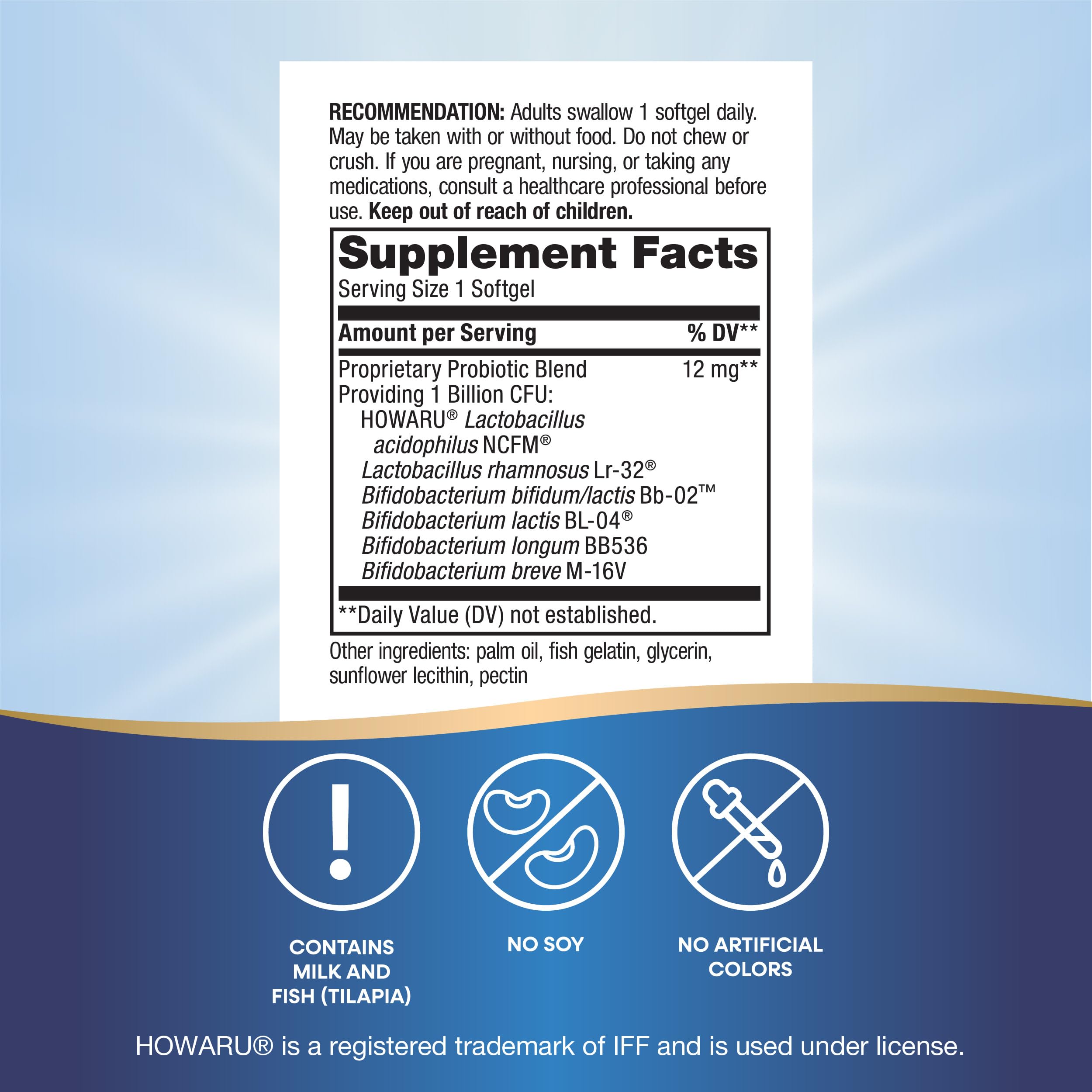 Nature's Way Complete Probiotic Pearls, Supports Digestive Balance*, 1 Billion Live Cultures, Supplement for Men and Women, No Refrigeration Required, 30 softgels Nature's Way uk supplements