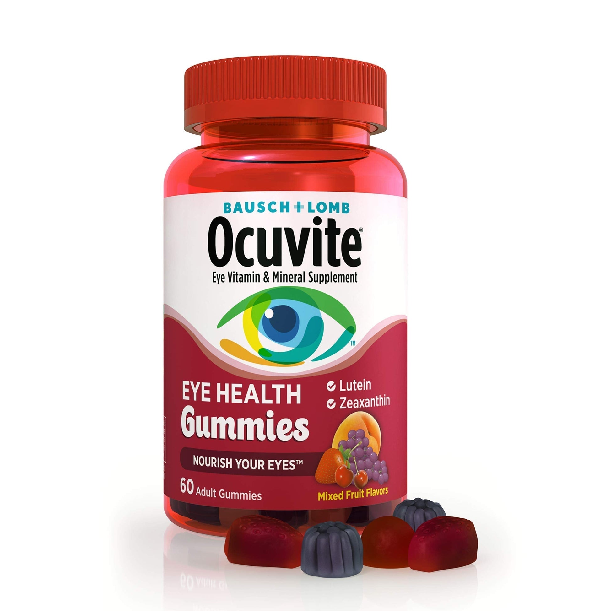 Ocuvite Vitamin & Mineral Supplement for Eye Health Adult Gummies Ocuvite uk supplements