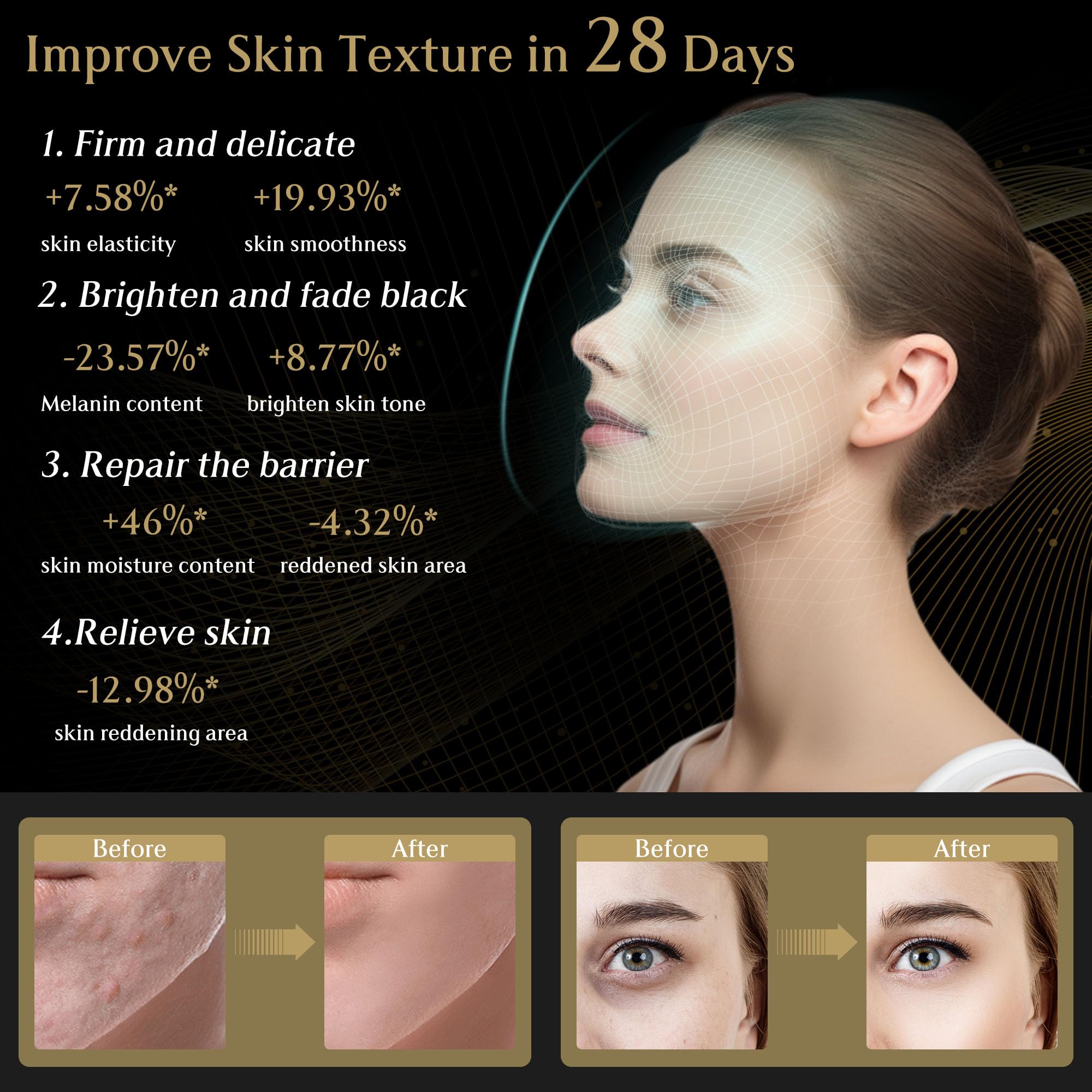 Multifunction Infrared Red Light Therapy for Body and Face, Near-Infrared 850 Red Light Therapy, Cordless ZagMufe uk supplements