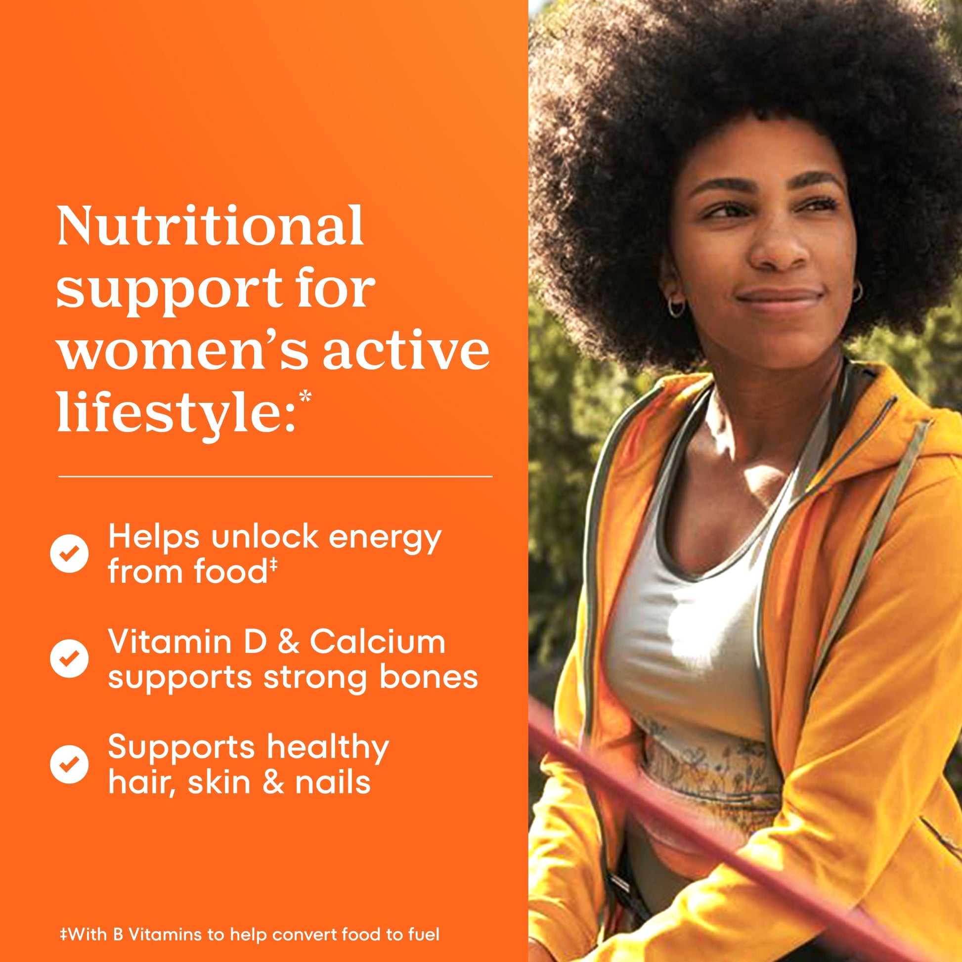 One A Day Multivitamin for Women- Daily Vitamins for Woman with Biotin, Calcium, Folic Acid, Iron & Zinc ONE A DAY uk supplements