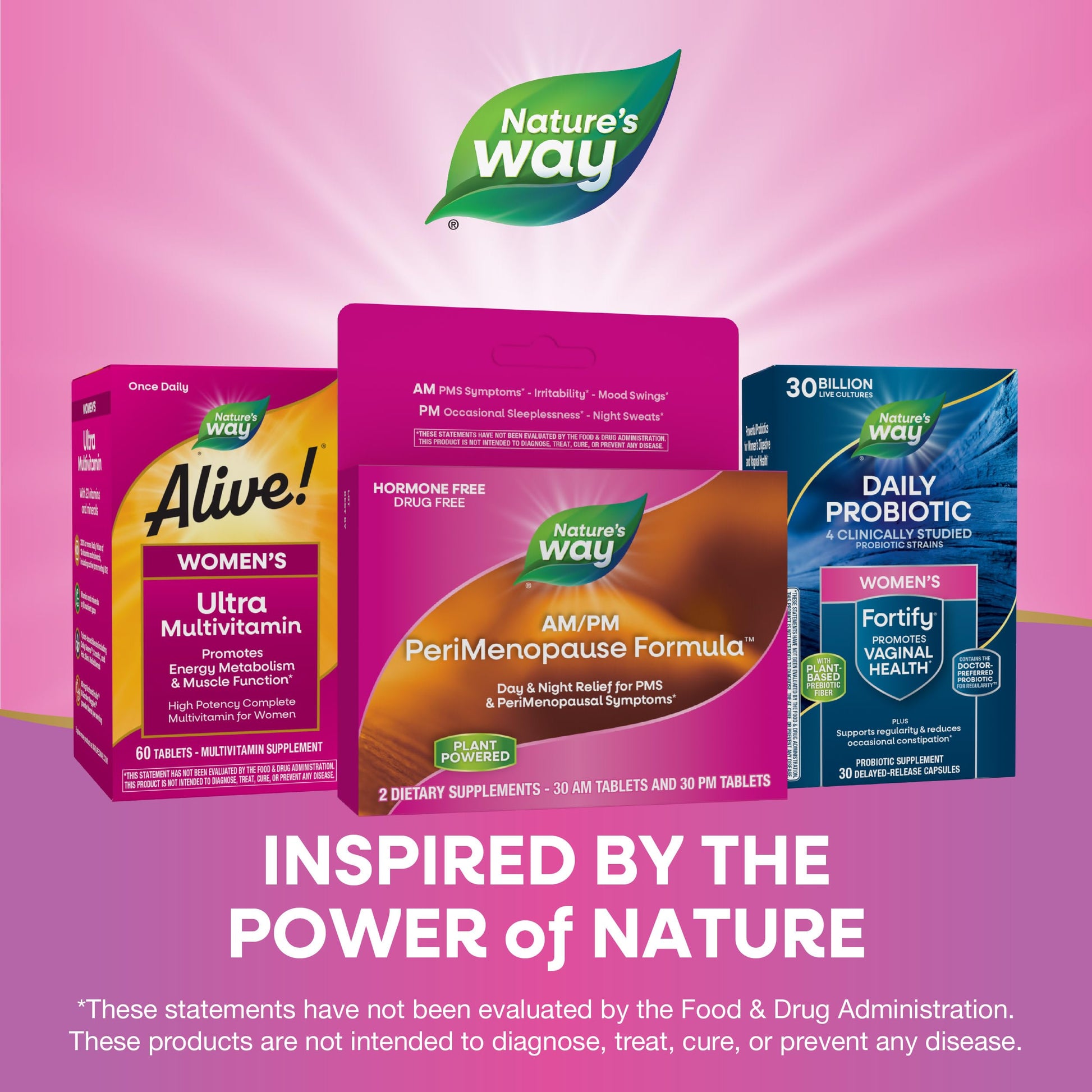 Nature's Way AM/PM PeriMenopause Formula, Perimenopause and PMS Symptom Support*, Hormone-Free, Hot Flashes*, PMS Symptoms*, Restful Sleep*, 30 AM & 30 PM Tablets Nature's Way uk supplements