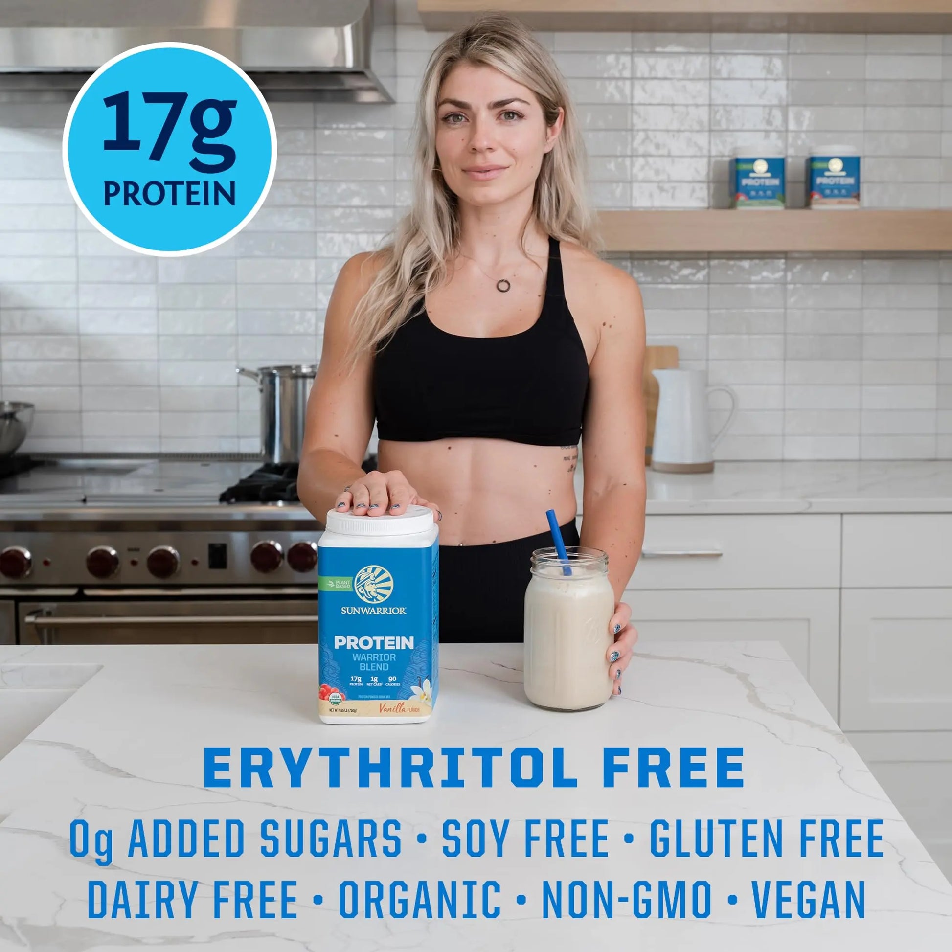 Sunwarrior Vegan Protein Powder Organic Plant-Based Protein | BCAA Amino Acids Hemp Seed Plant Protein | Soy Free Dairy Free Gluten Free Synthetic Free Non-GMO Sunwarrior uk supplements