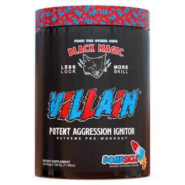 Black Magic Supply Villain High-Stim Nootropic Pre-Workout - Beta-Alanine, L-Tyrosine Black Magic Supply uk supplements