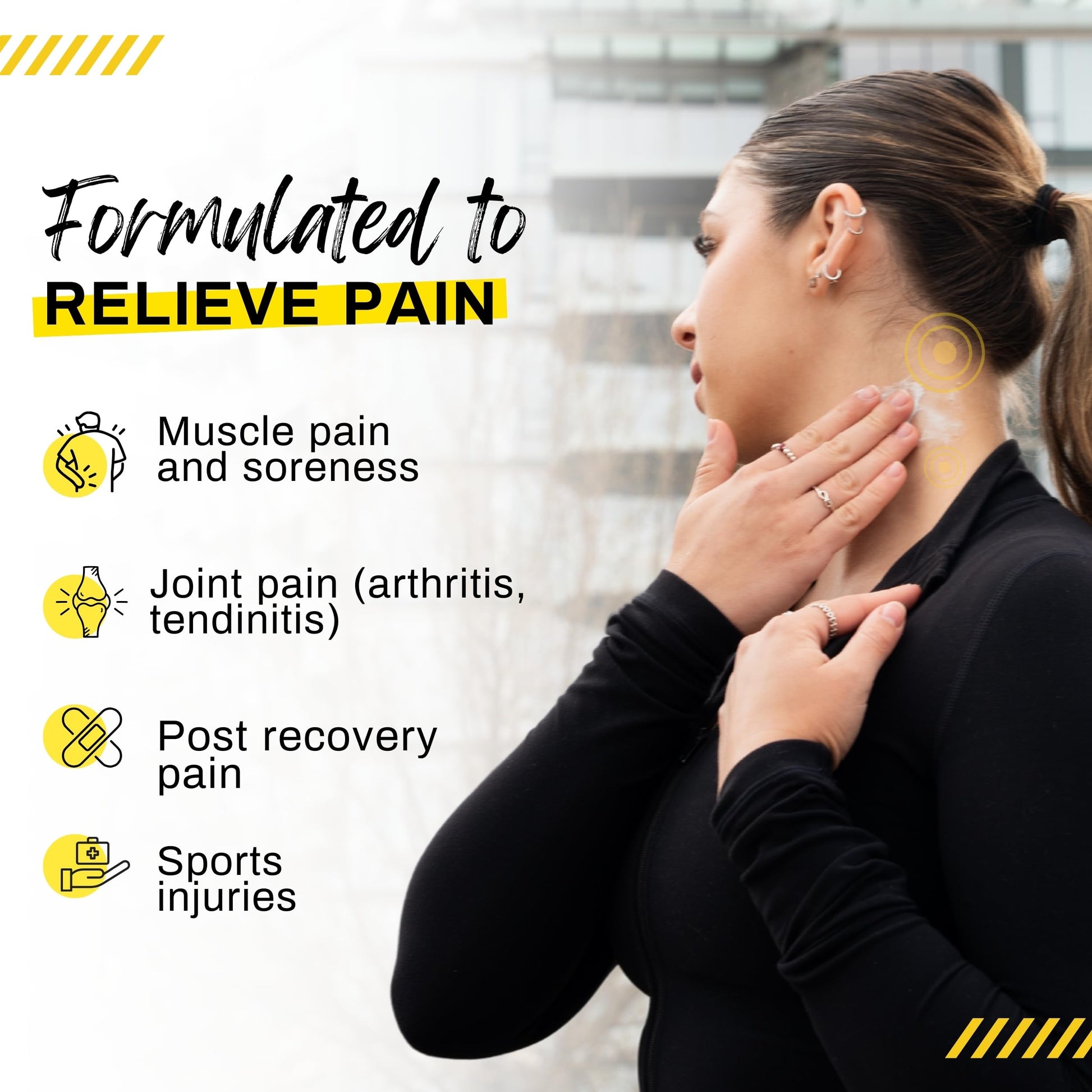 TIDL Cryotherapy Pain Relief Cream, 3 Oz, Targeted Neck Pain, Joint & Muscle Pain Relief with Organic, Plant-Based Menthol, Instant Cooling for Sport & Post Workout Full Body Recovery TIDL uk supplements