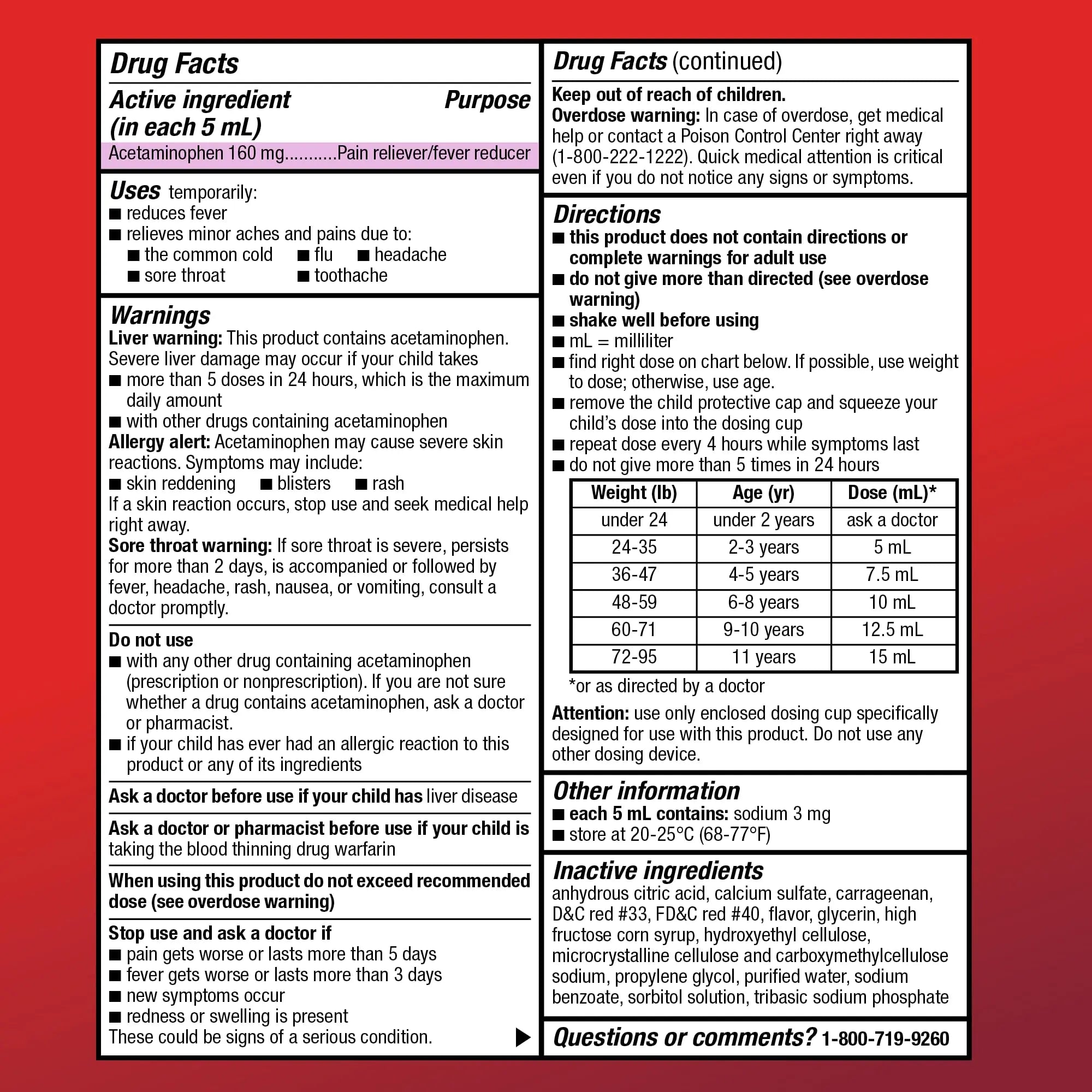 Amazon Basic Care Children's Pain Reliever and Fever Reducer, Acetaminophen 160 mg per 5 ml, Bubblegum Flavor, for Headache and Sore Throat, Ages 2-11 Years, 4 fl oz Amazon Basic Care uk supplements
