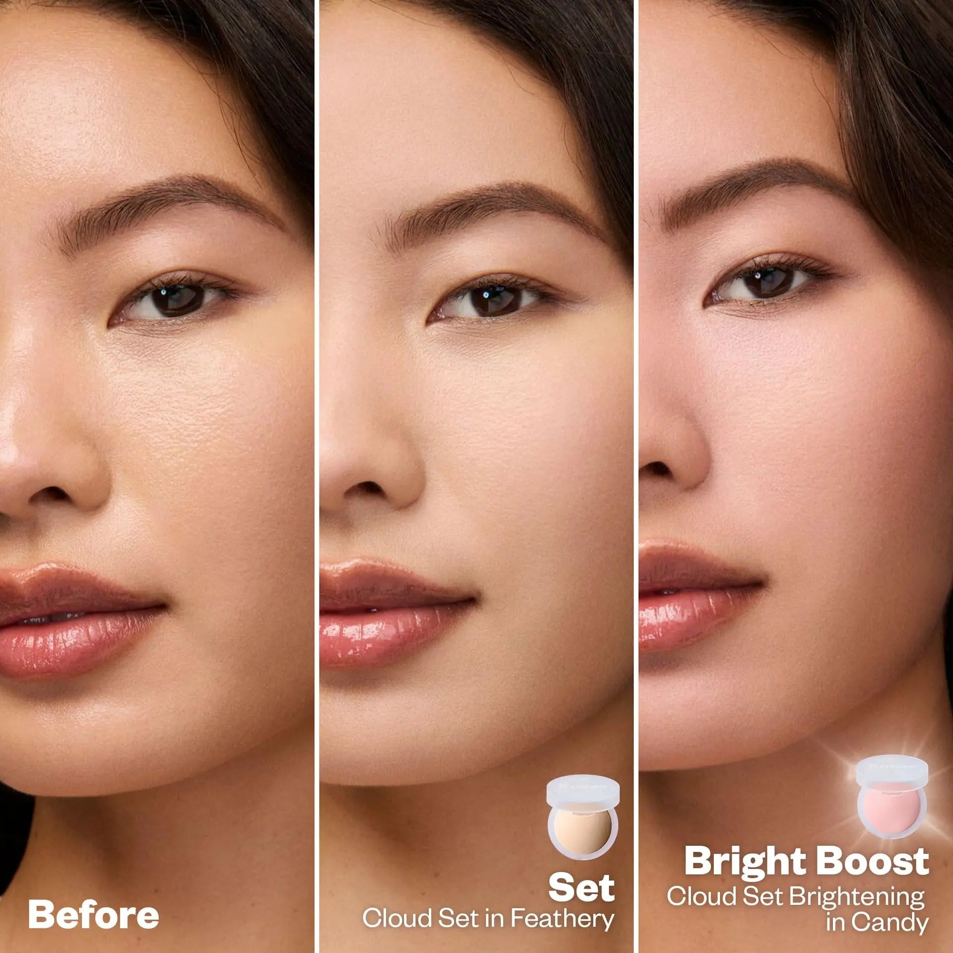 Kosas Cloud Set Baked Setting Powder, Face Powder Makeup for Shine Control, Soft Natural Finish, Clean Beauty Formula, Feathery, Sheer Light Medium Kosas uk supplements