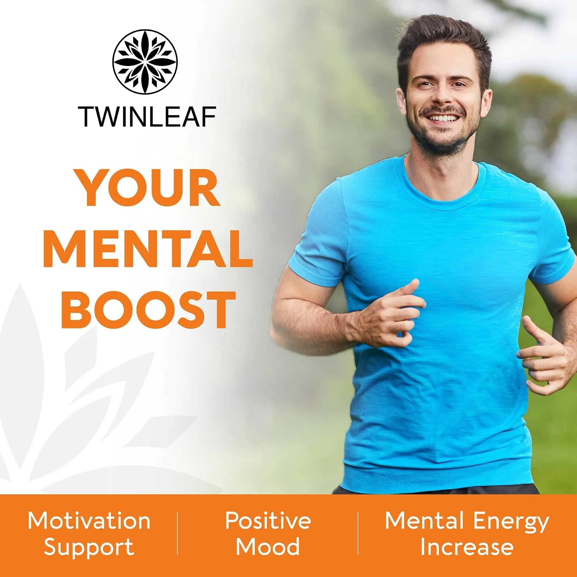 TWINLEAF Dopamine Brain Support Supplement, 1000 mg Blend - Made in USA - with DMAE, Vitamin B12 and L-Tyrosine TWINLEAF uk supplements