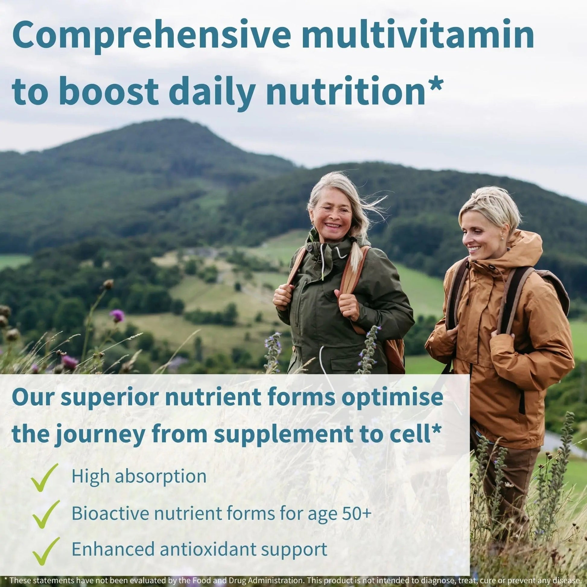 Igennus Methylated Women's 50+ Multivitamin with Calcium & Magnesium, Pure & Clean, All-Day Nutrient Delivery with High-Strength B-Vitamins Igennus Healthcare Nutrition uk supplements