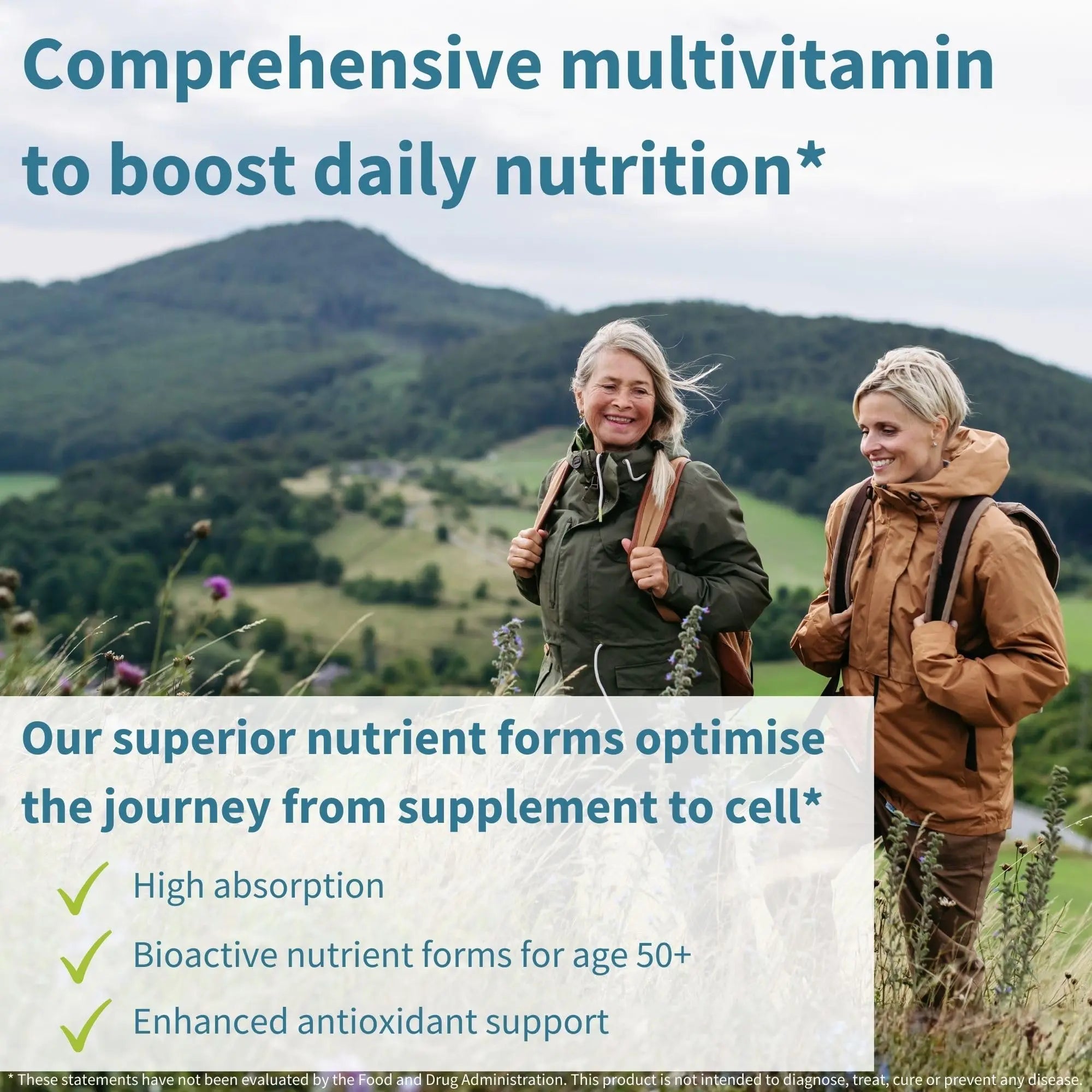 Igennus Methylated Women's 50+ Multivitamin with Calcium & Magnesium, Pure & Clean, All-Day Nutrient Delivery with High-Strength B-Vitamins Igennus Healthcare Nutrition uk supplements