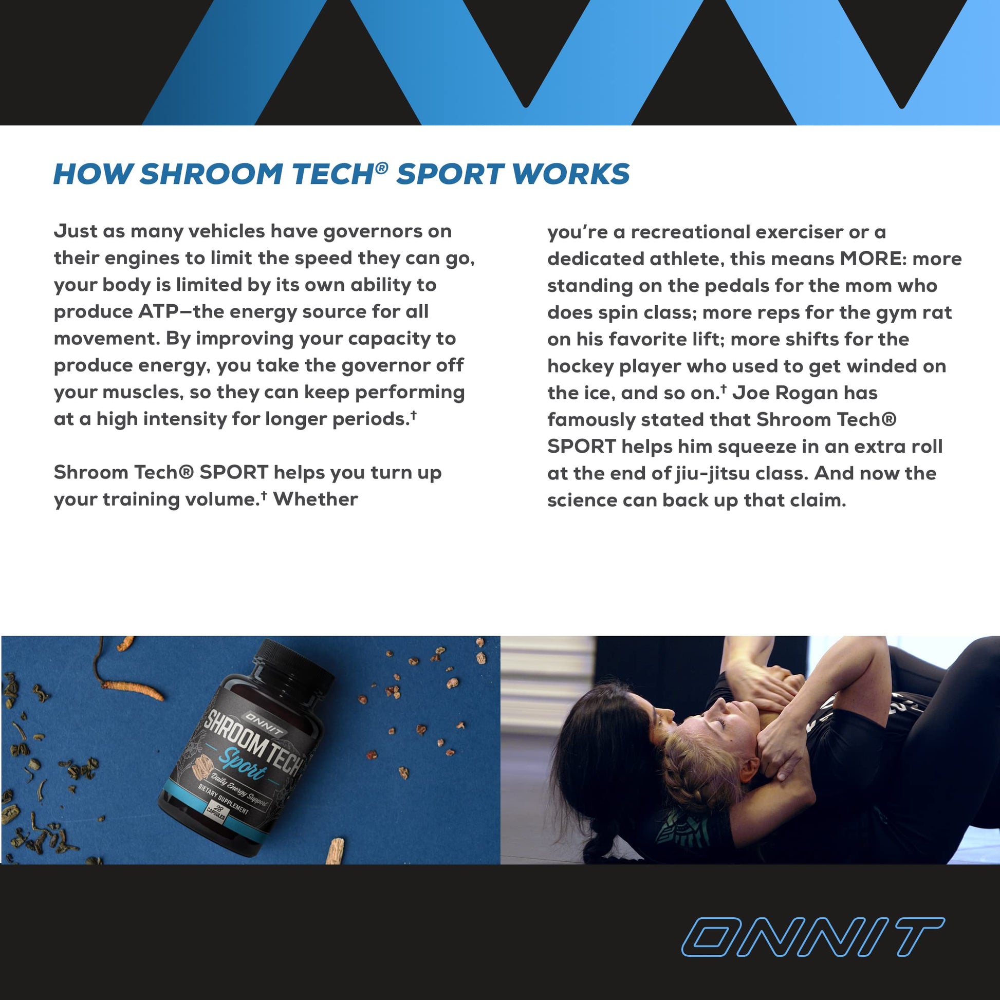 Onnit Shroom TECH Sport (84ct) | All Natural Pre-Workout Supplement with Ashwagandha ONNIT uk supplements