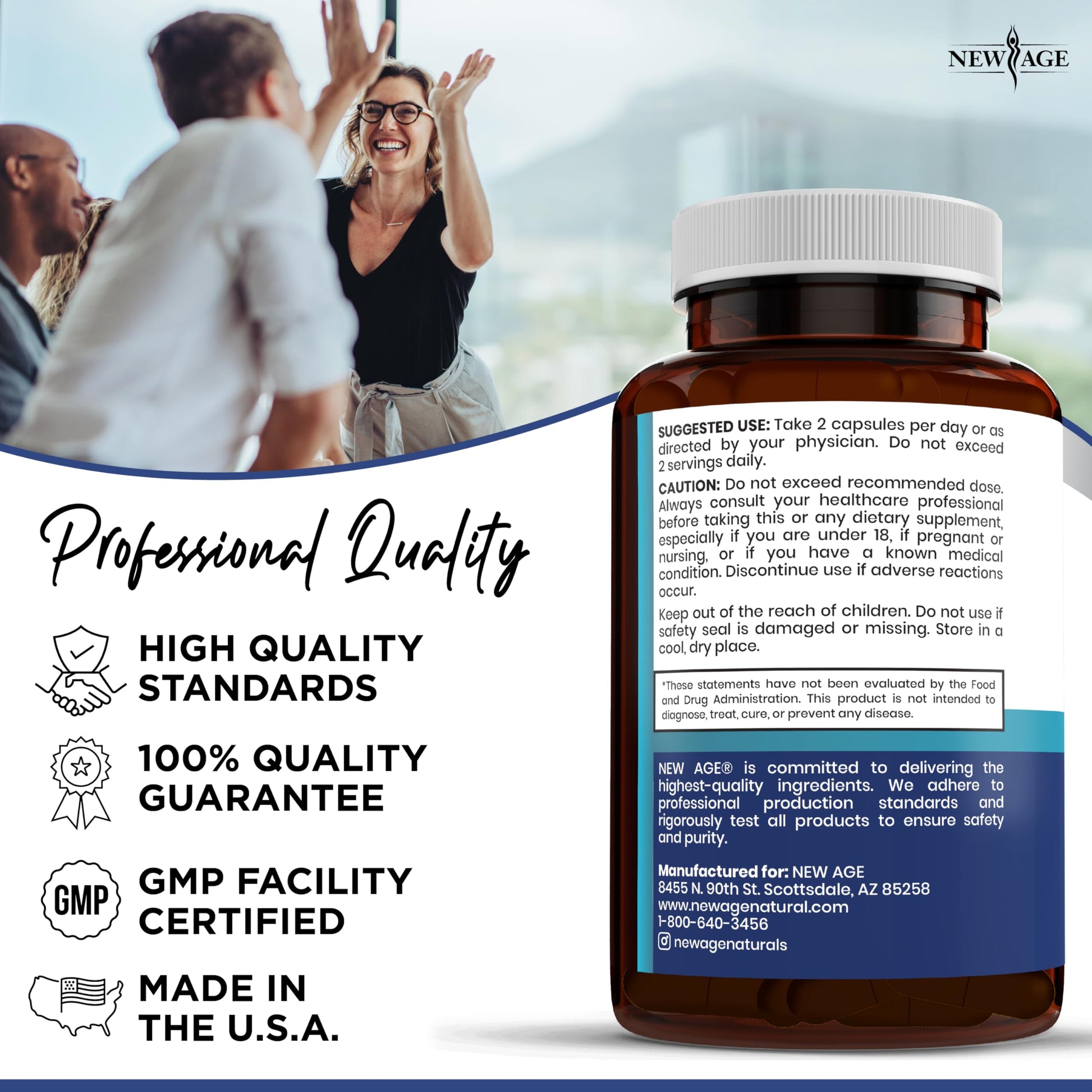 Pro Optimize Probiotics for Women, Menopause, 70 Billion CFU, Digestive Health - Relief for Bloating, Hot Flashes, Joint Support, Night Sweats - Gut Health & Metabolism - Dong Quai (120 (Pack of 2)) NEW AGE uk supplements