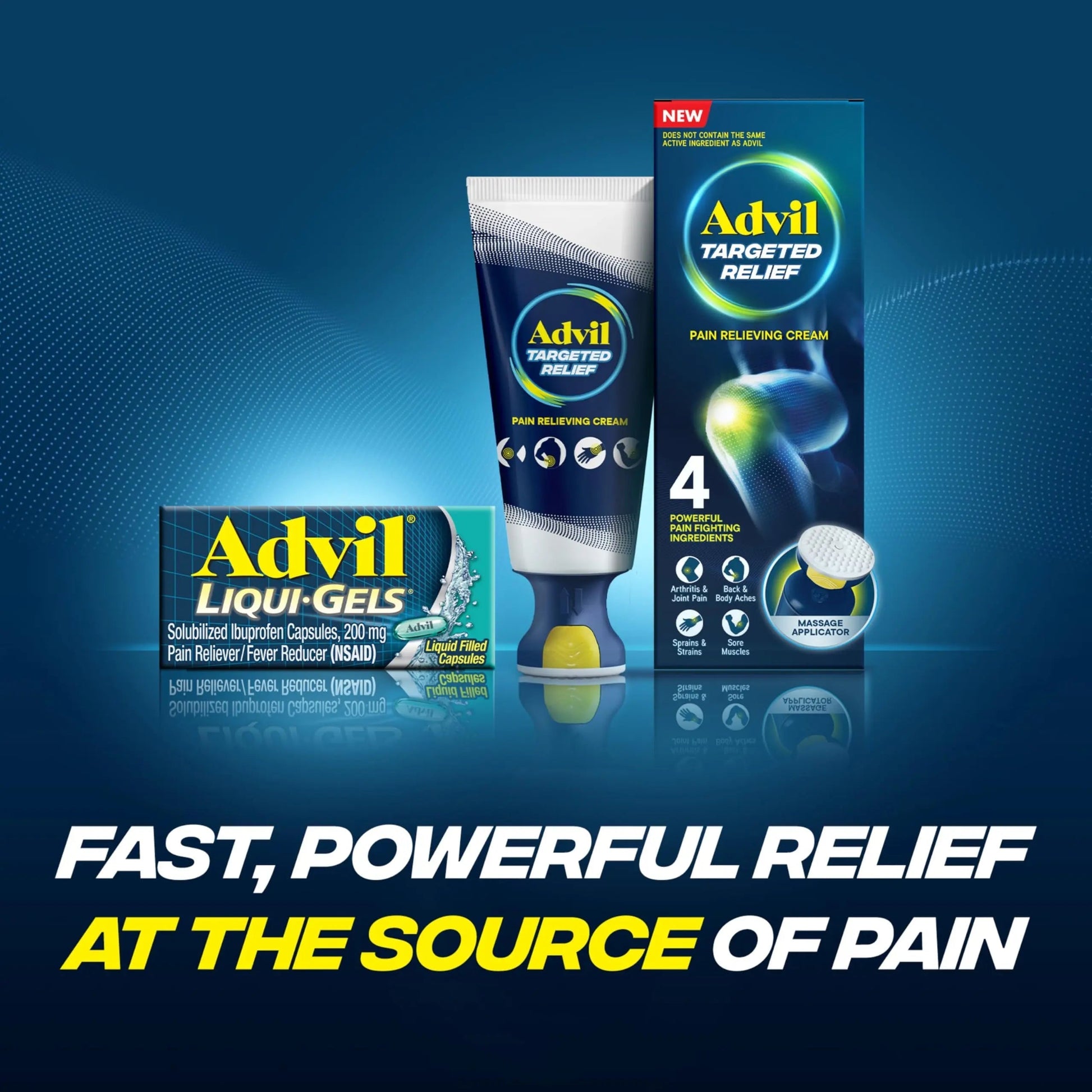 Advil Liqui-Gels Pain Reliever and Fever Reducer, Pain Medicine for Adults with Ibuprofen 200mg for Headache, Backache, Menstrual Pain and Joint Pain Relief - 200 Liquid Filled Capsules Advil uk supplements