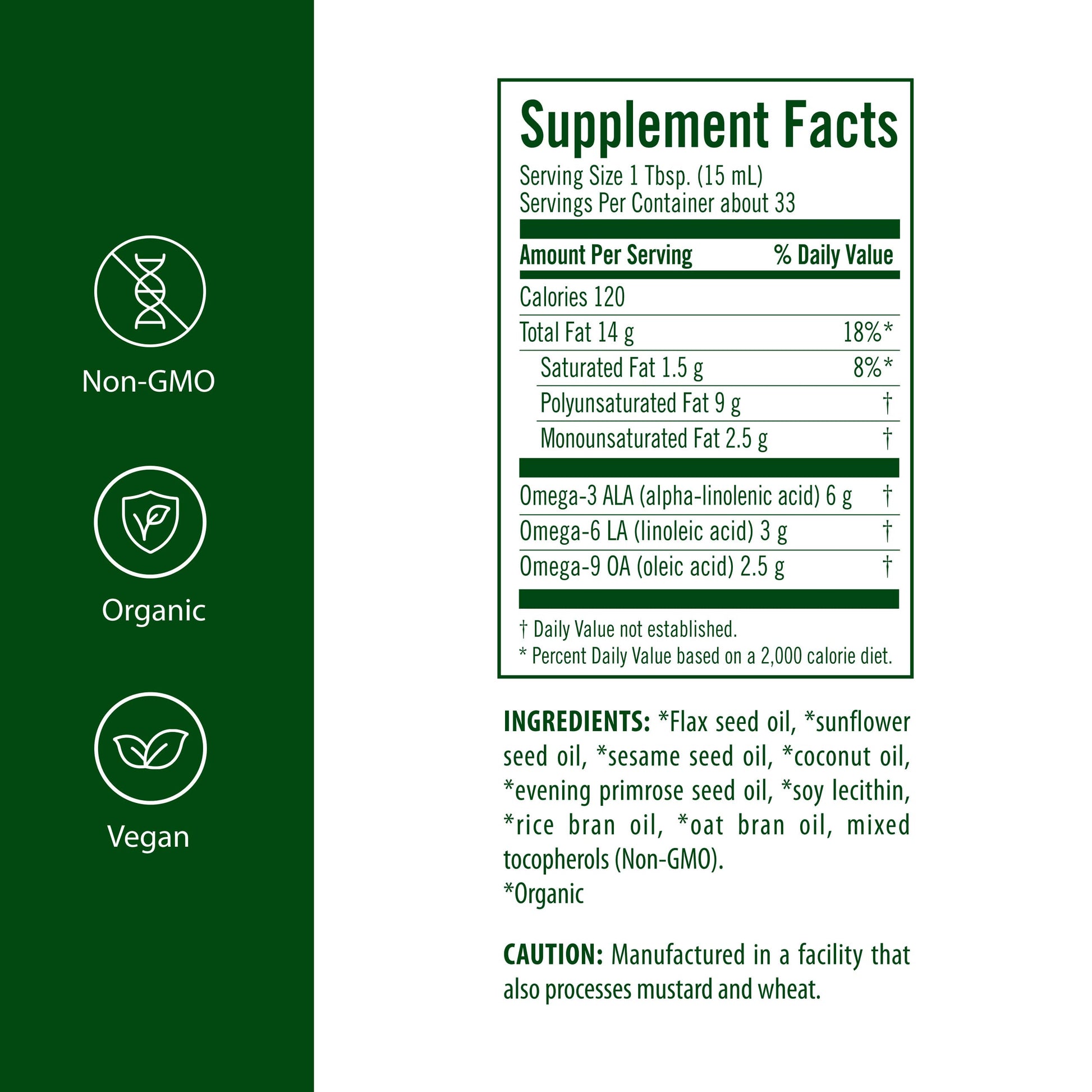 Flora - Udo's Choice Omega 369 Oil Blend, Made with Organic Flax, Sesame & Sunflower Seed Oils, Plant-Based Vegan Omega Fatty Acids, Based on Ideal 2:1:1 Ratio, 17-fl, oz. Glass Bottle Flora uk supplements