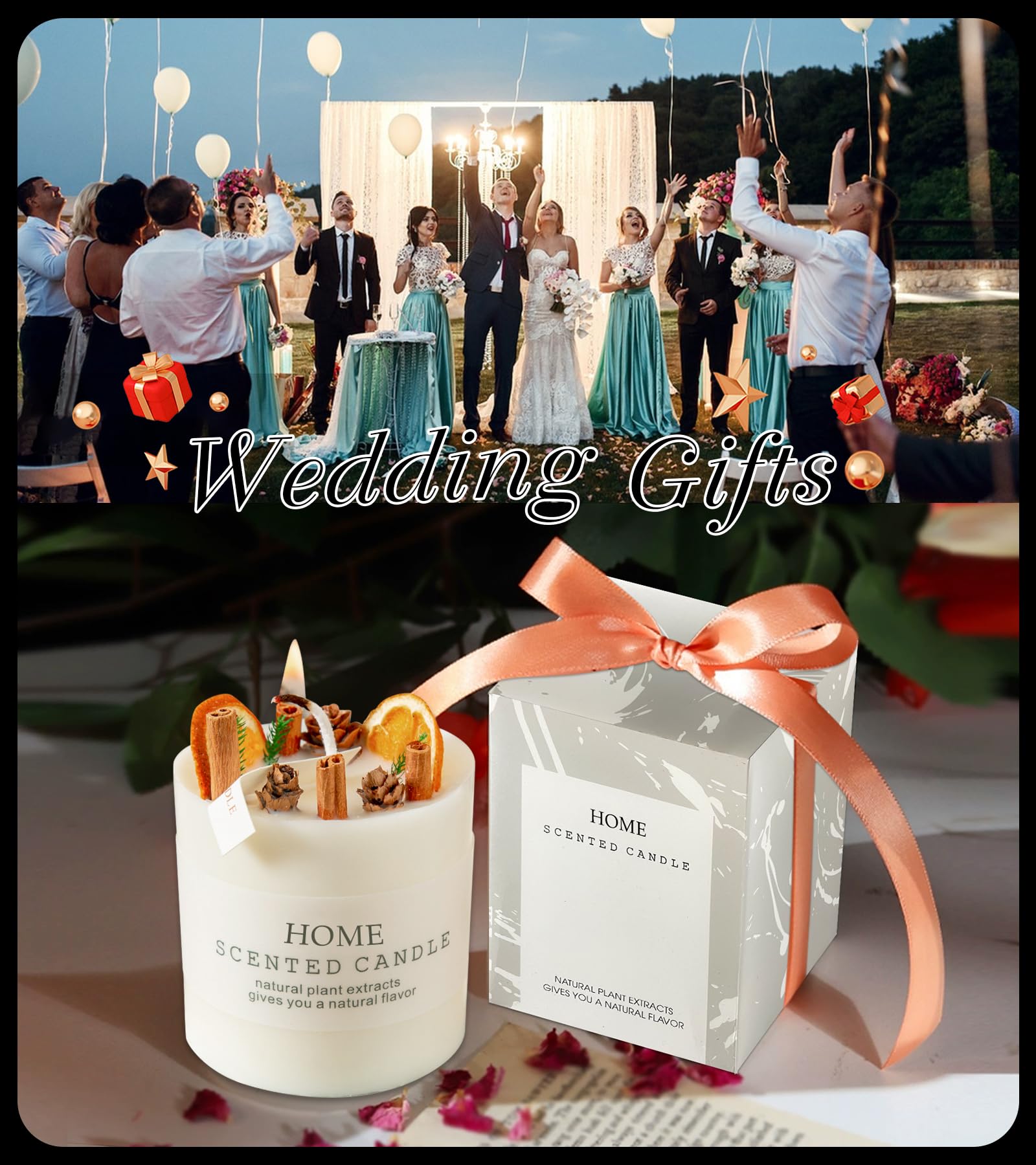 Candles Clearance | Eucalyptus & Orange Aromatherapy Candles | 10 oz Scented Candles Homarom uk supplements