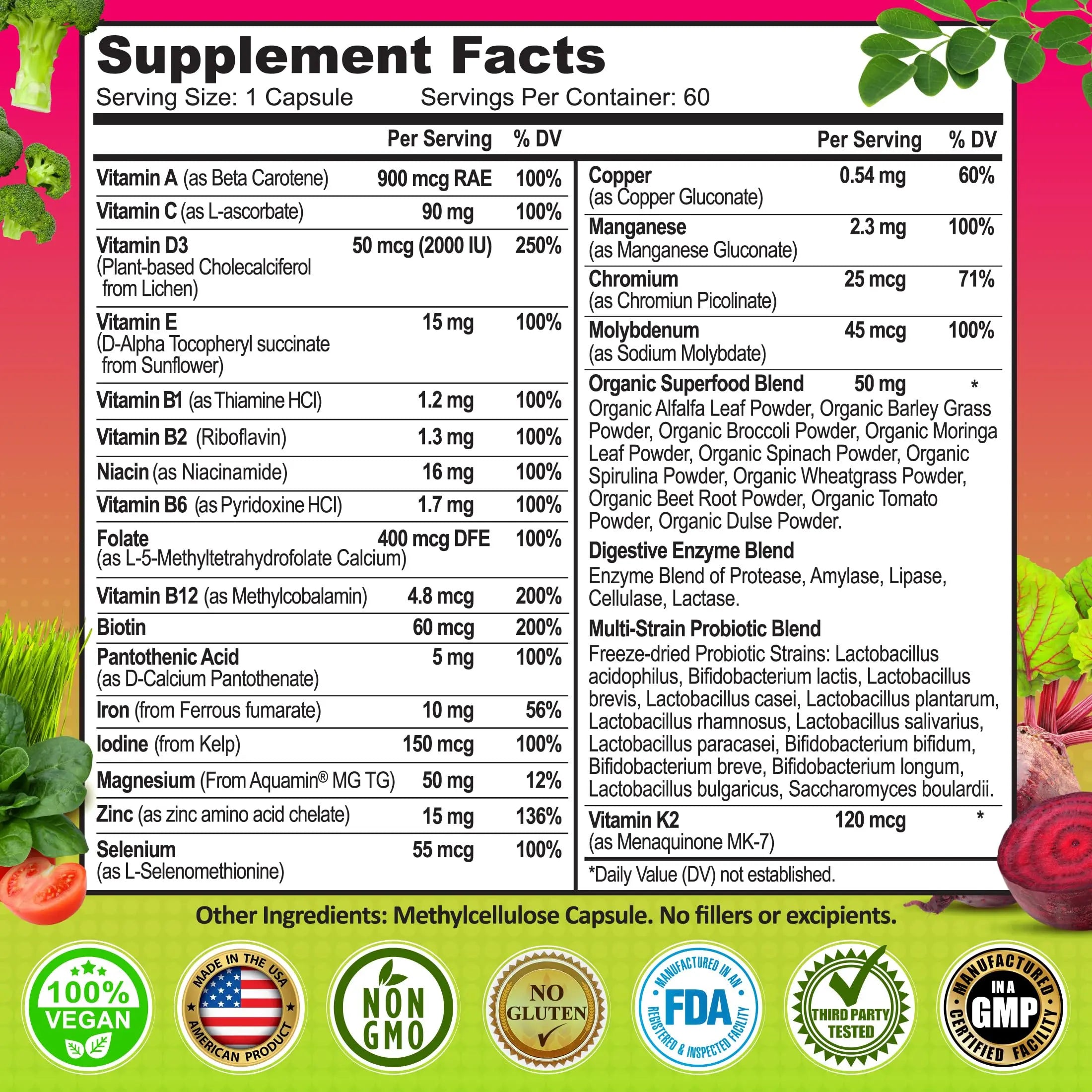 SUPPLEMENTS STUDIO Vegan Bone, Immune, & Energy Support Trio – Whole Food Multivitamin with Iron + Women’s Multivitamin with Iron SUPPLEMENTS STUDIO uk supplements
