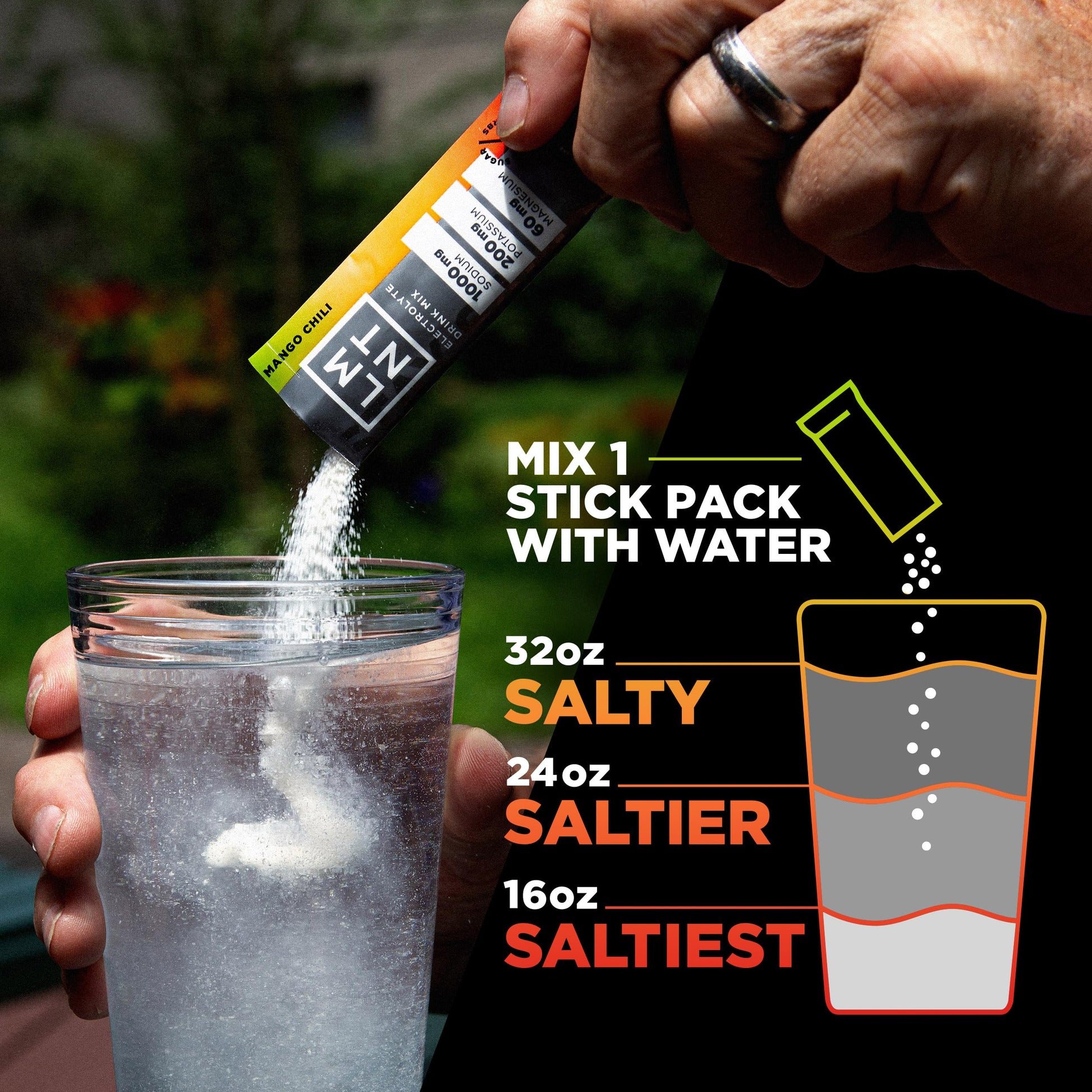 LMNT Zero Sugar Electrolytes - Mango Chili Salt | Drink Mix | 30 Count Drink LMNT uk supplements