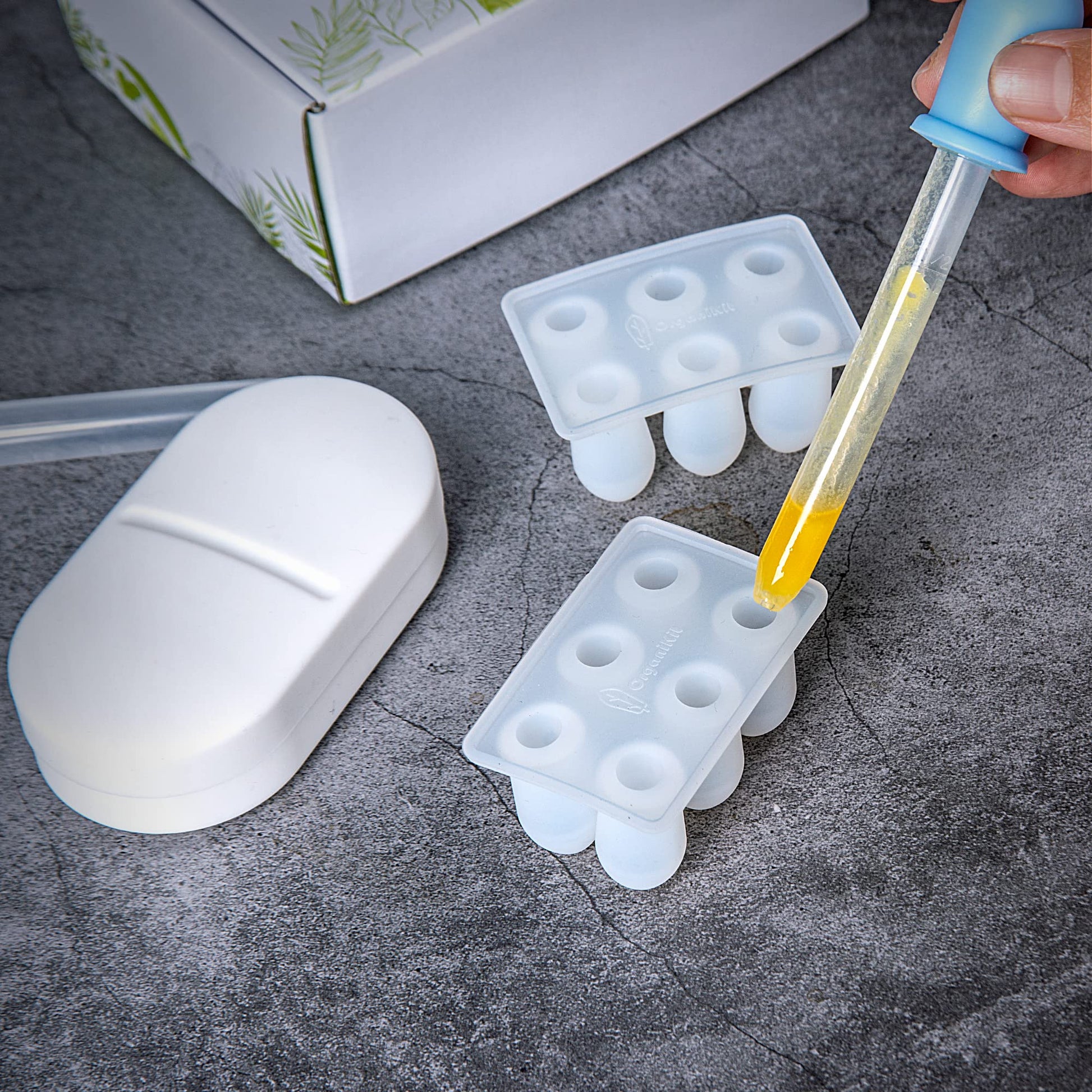 OrganiKit's Reusable Suppository Mold Kit - Eco-Friendly, 2ML, Silicone, Suppository Molds OrganiKit uk supplements