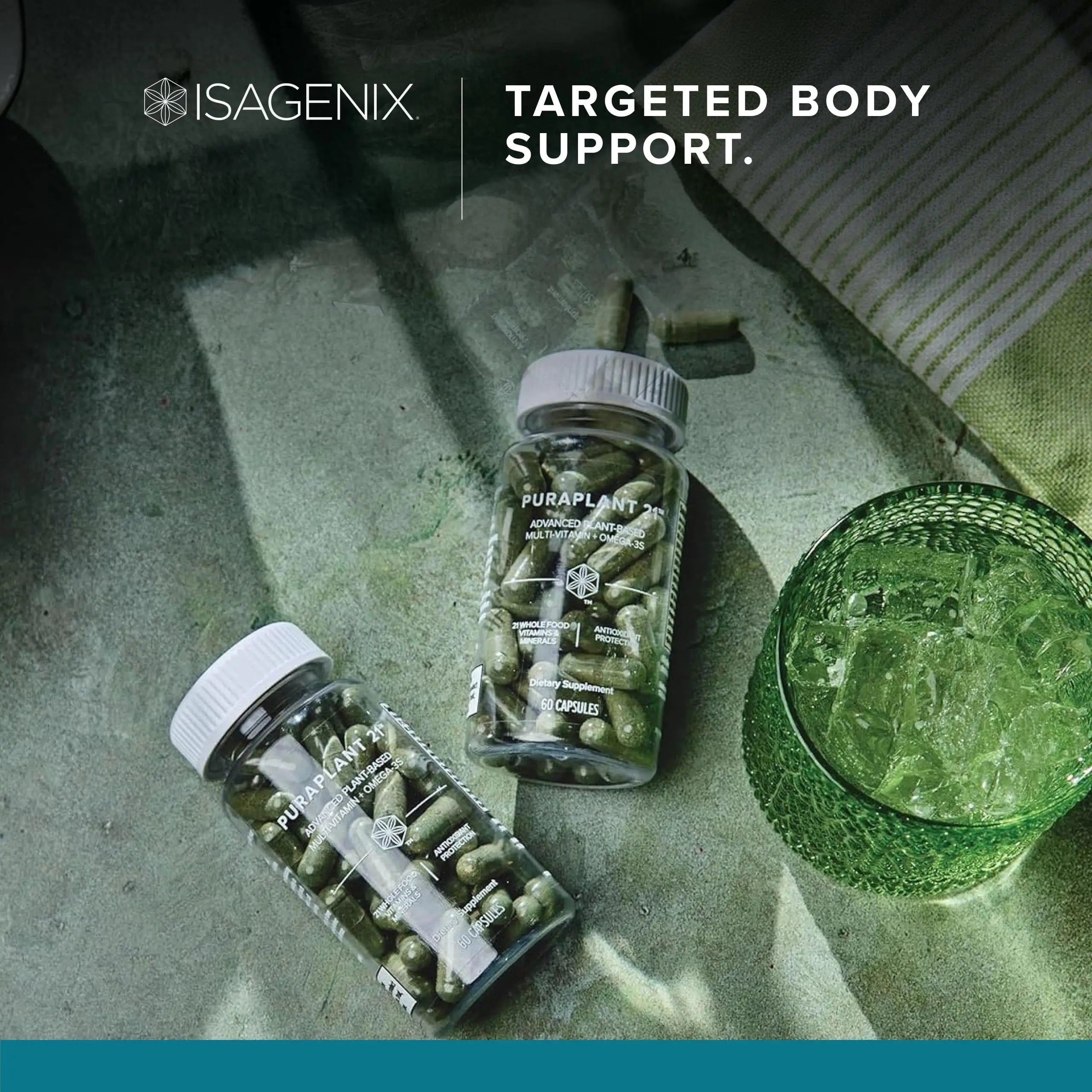 Isagenix PuraPant 21 - Advanced Plant-Based Daily Multi-Vitamin Sourced from Organic Fruits and Vegetables Isagenix uk supplements