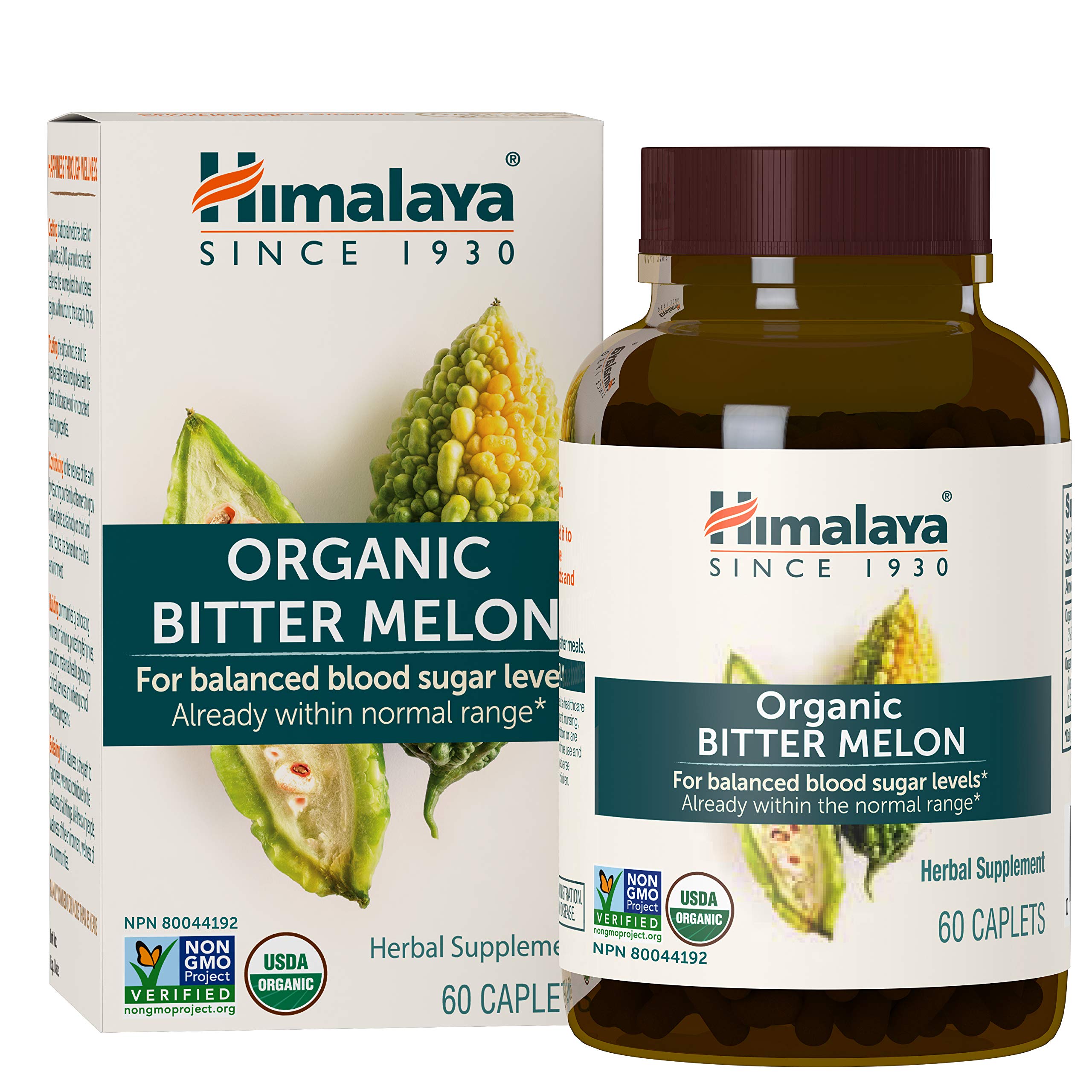 Himalaya Organic Bitter Melon/Karela Herbal Supplement, Glycemic Support and Weight Himalaya uk supplements