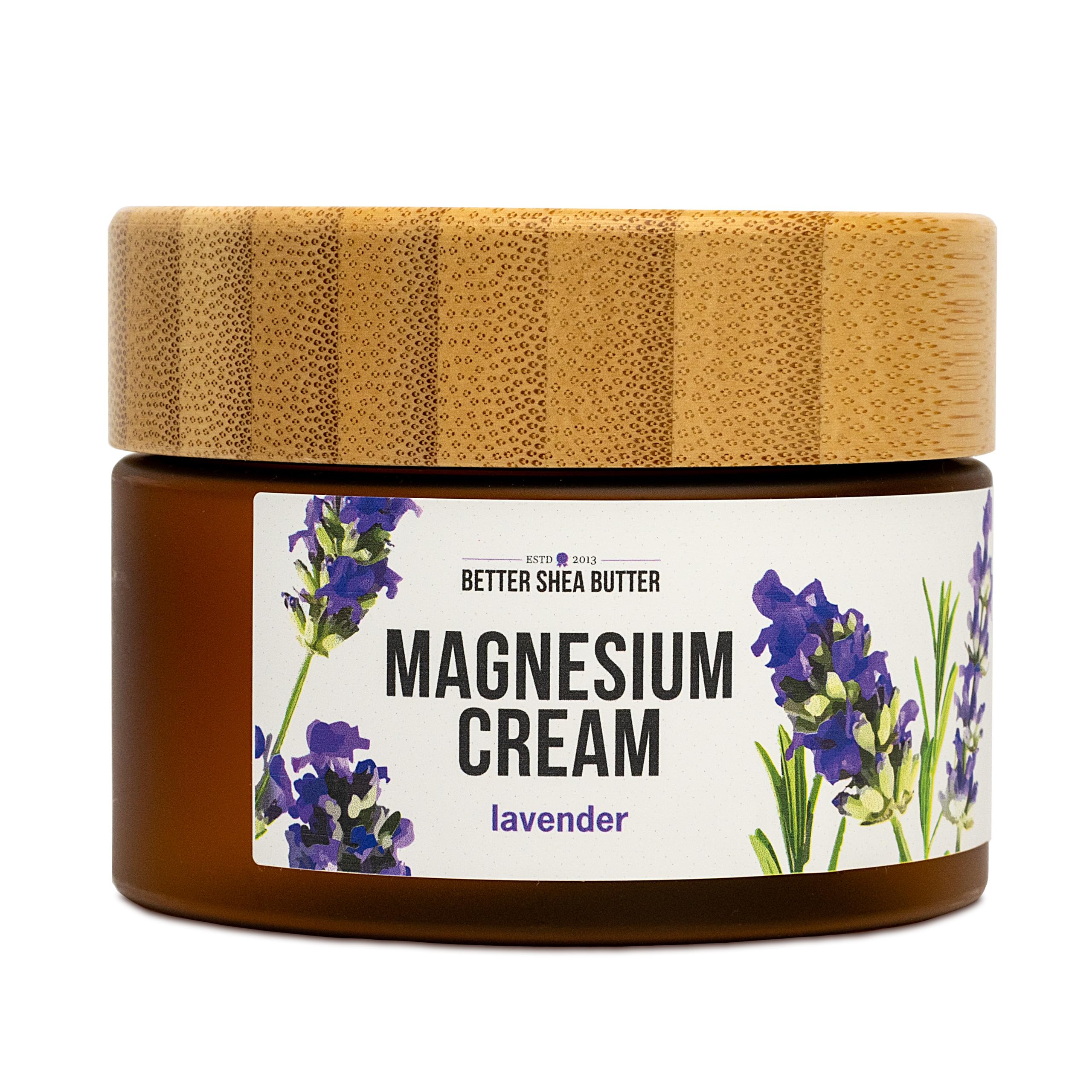 Better Shea Butter Magnesium Cream | Lavender | Relieves Leg Cramps and Muscle Tension | Night Lotion for Pregnancy, Kids and Baby | Handcrafted with Organic Ingredients Better Shea Butter uk supplements