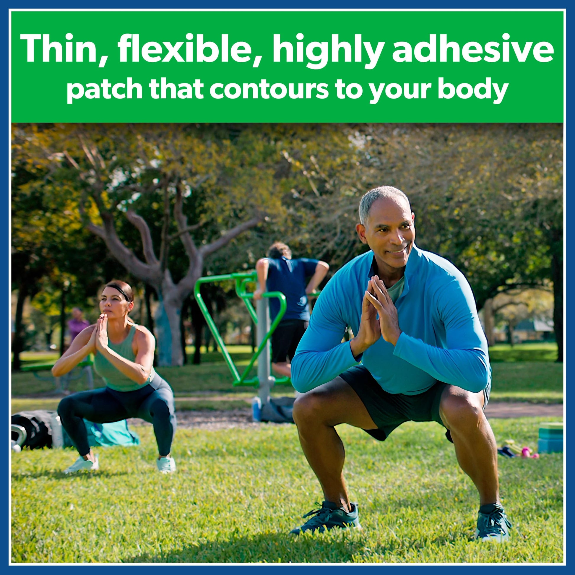 Salonpas Maximum OTC Strength Lidocaine 4% Pain Relieving Flex Patch, Apply for Up to 8 Hours, Unscented, Thin, Flexible, Lightweight, Patch Stays in Place, 7 Patches Salonpas uk supplements
