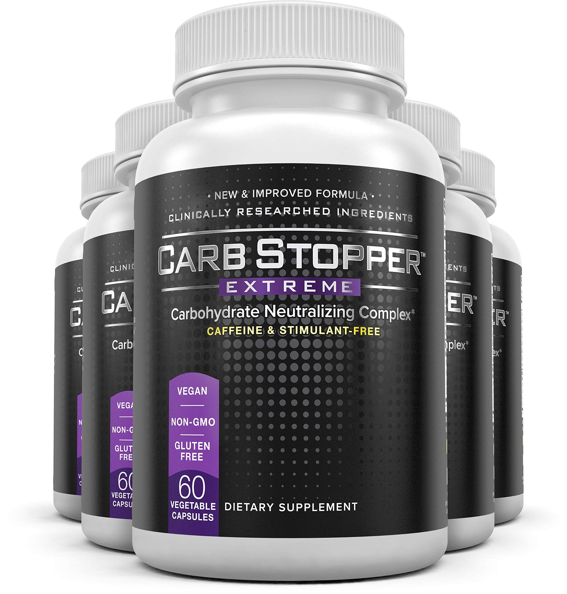 Carb Stopper Extreme (5 Bottles Maximum Strength, Natural Carbohydrate and Starch Carb Stopper Extreme uk supplements