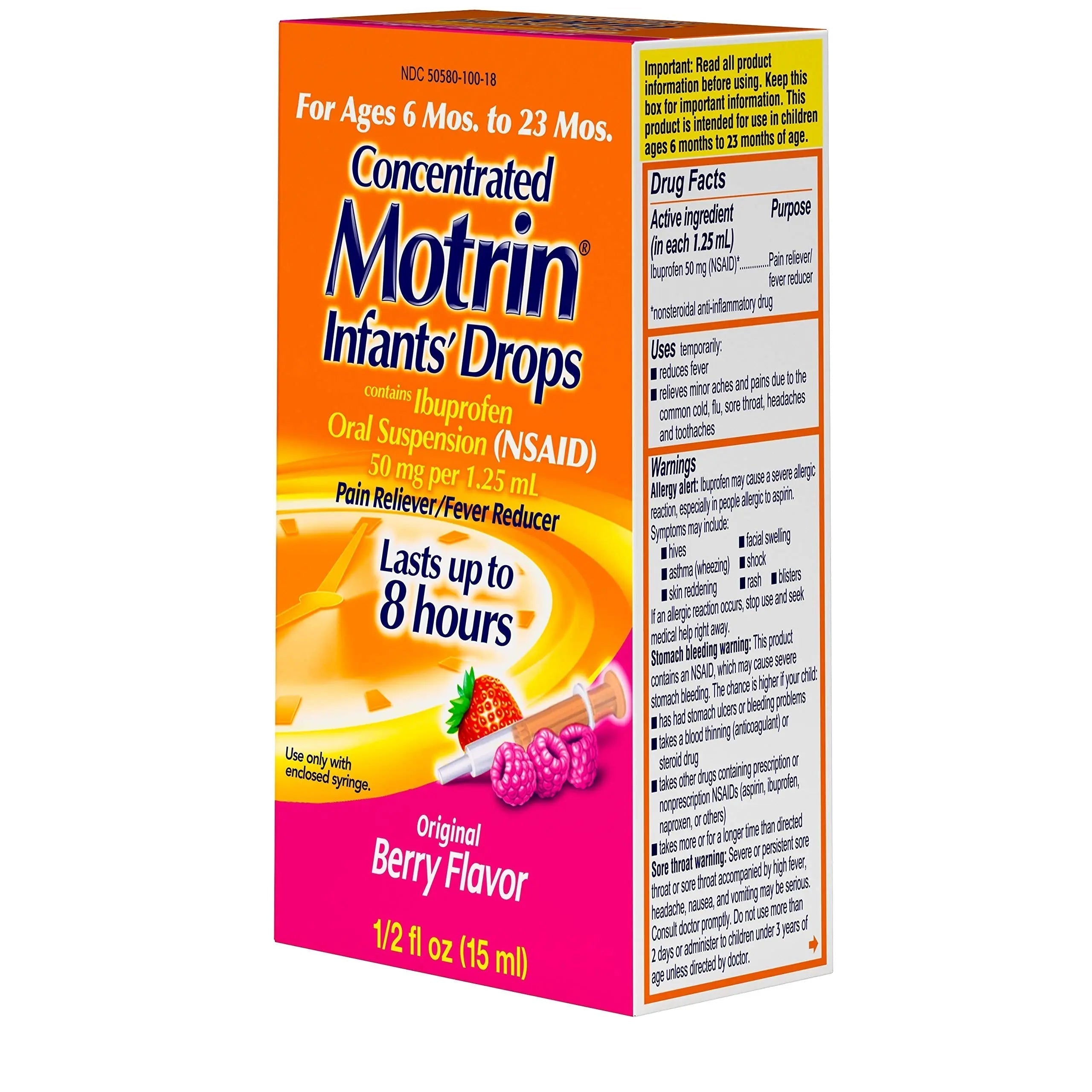 Concentrated Motrin Aspirin, 0.5 Fluid Ounce Motrin uk supplements