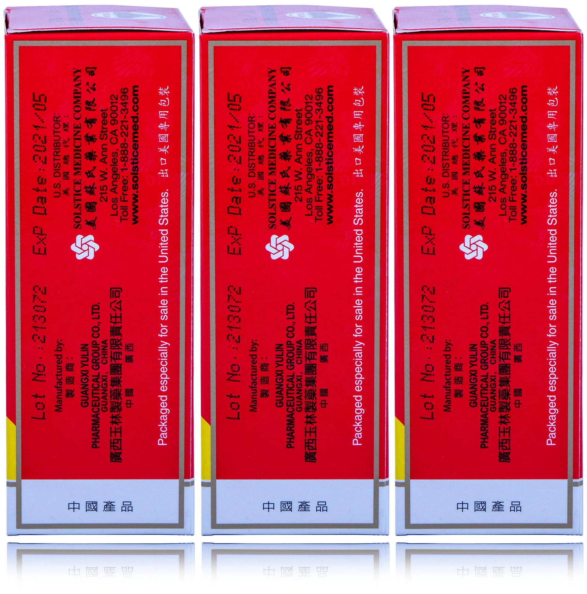 Solstice Medicine Company - Zheng Gu Shui Pain Relief - 3 Pack - 3.4 OZ SOLSTICE uk supplements
