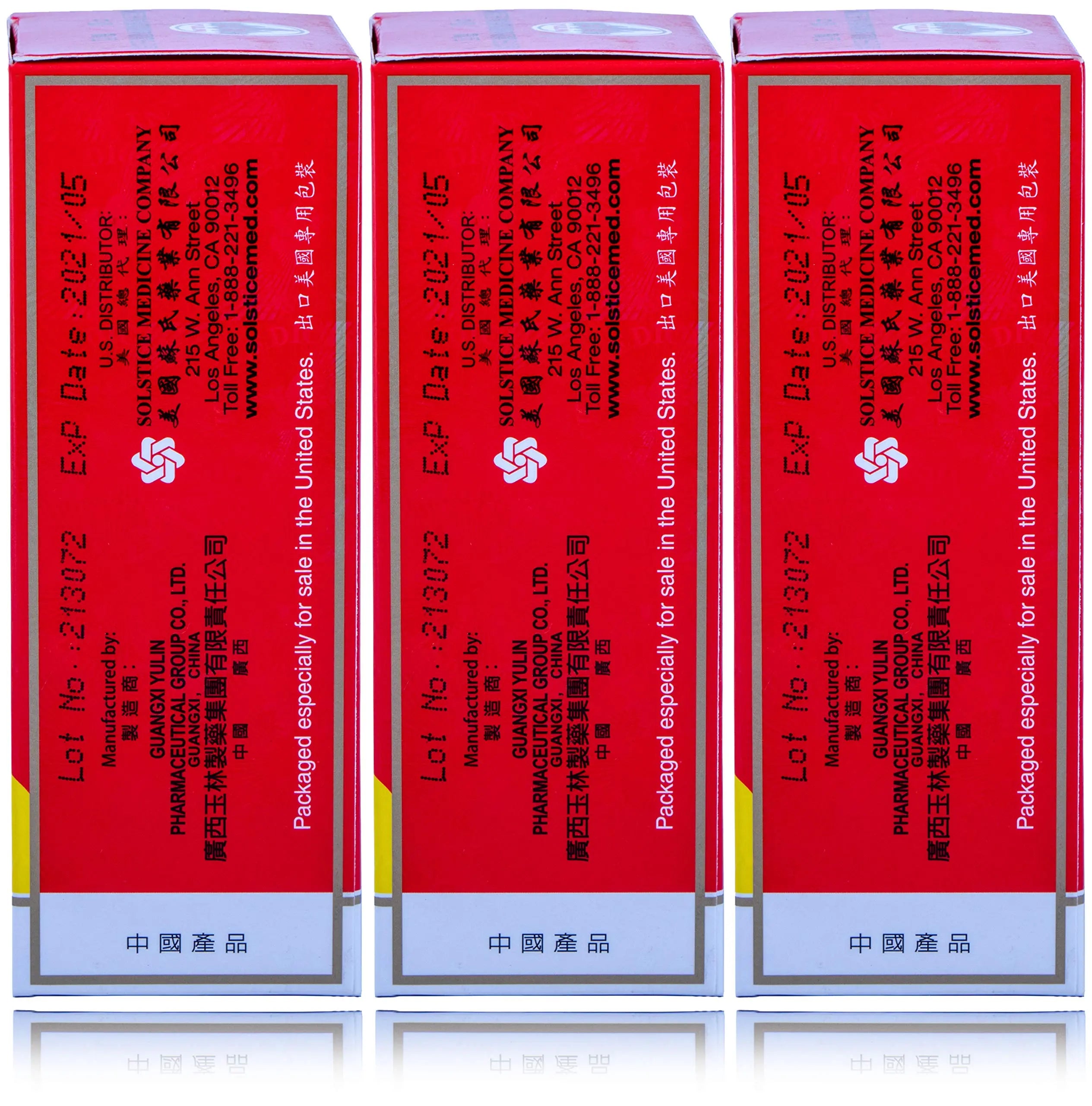 Solstice Medicine Company - Zheng Gu Shui Pain Relief - 3 Pack - 3.4 OZ SOLSTICE uk supplements