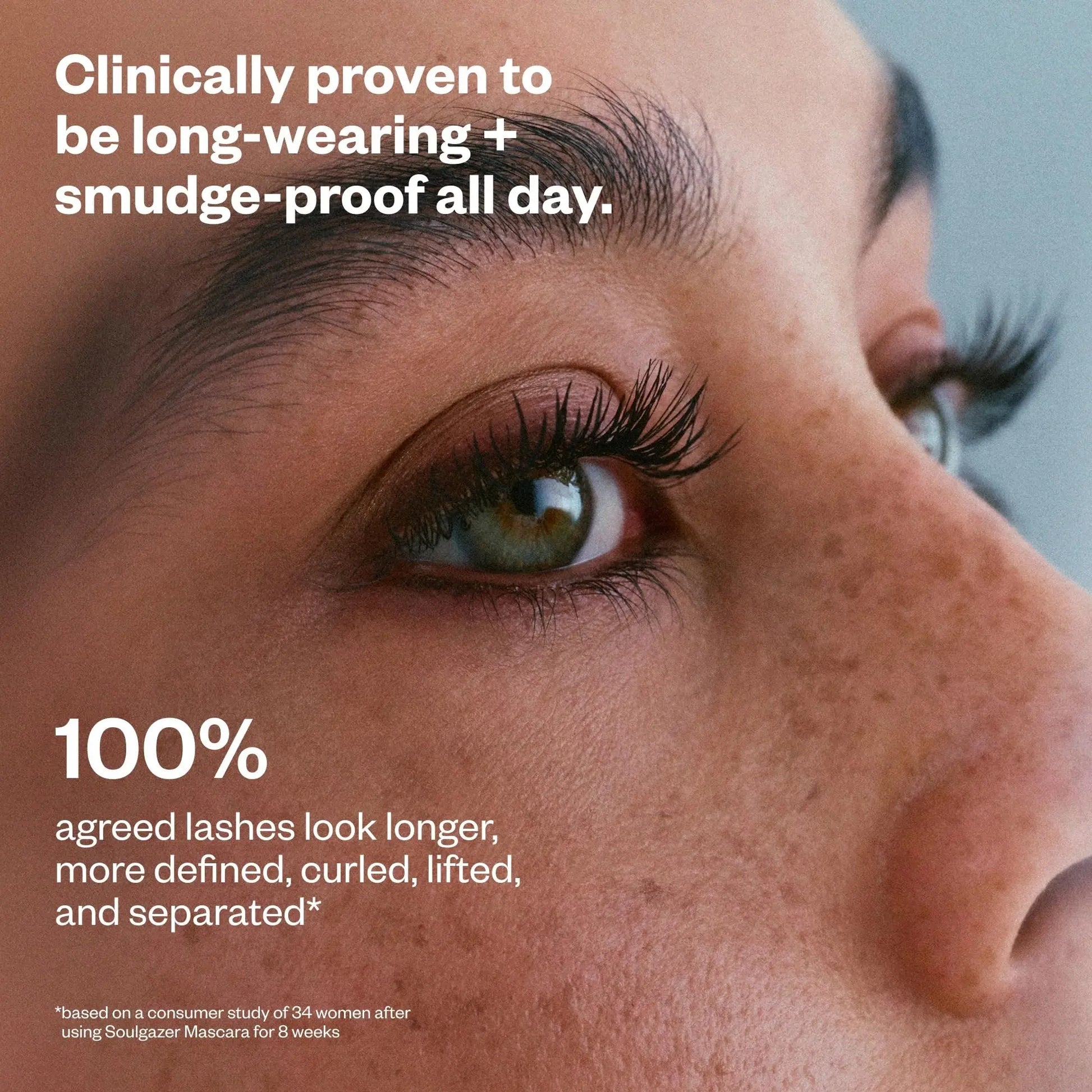 Kosas Soulgazer Lengthening + Lifting Peptide Mascara – Smudge-Proof, Clump-Free Mascara + Lash Serum 2-in-1 for Long, Defined Lashes – Curvilinear Molded Brush, Vegan, Sensitive-Eye Safe Kosas uk supplements