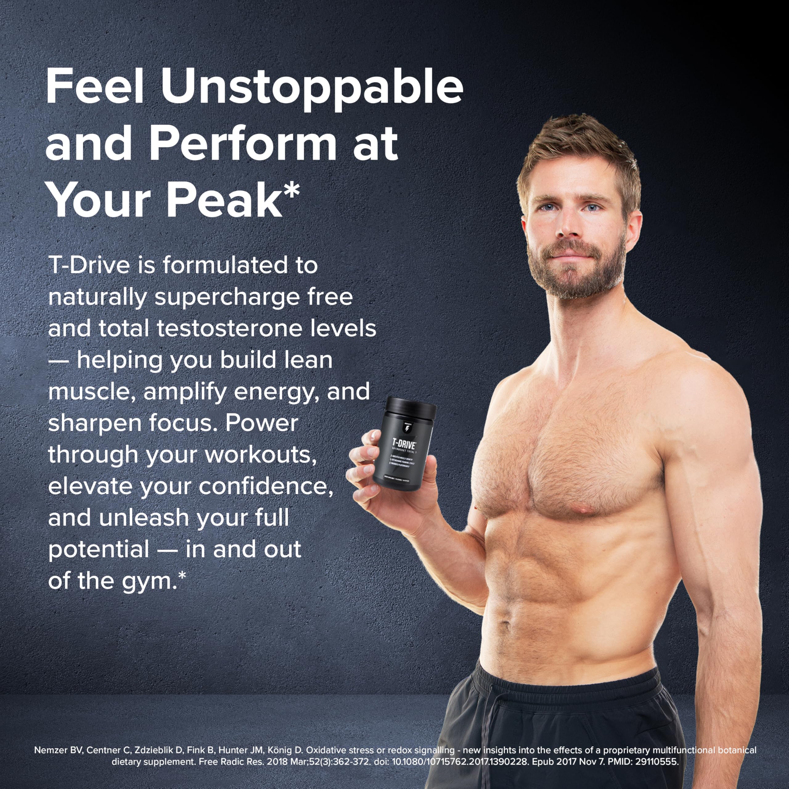 InnoSupps T-Drive Testosterone Booster Enhance Performance Amplify Muscle Growth, Increase Libido & Energy Levels w/KSM-66 Ashwagandha, Magnesium, Vitamin D, Niacin Boron, Fenugreek, 90 Caps, 30 Days InnoSupps uk supplements