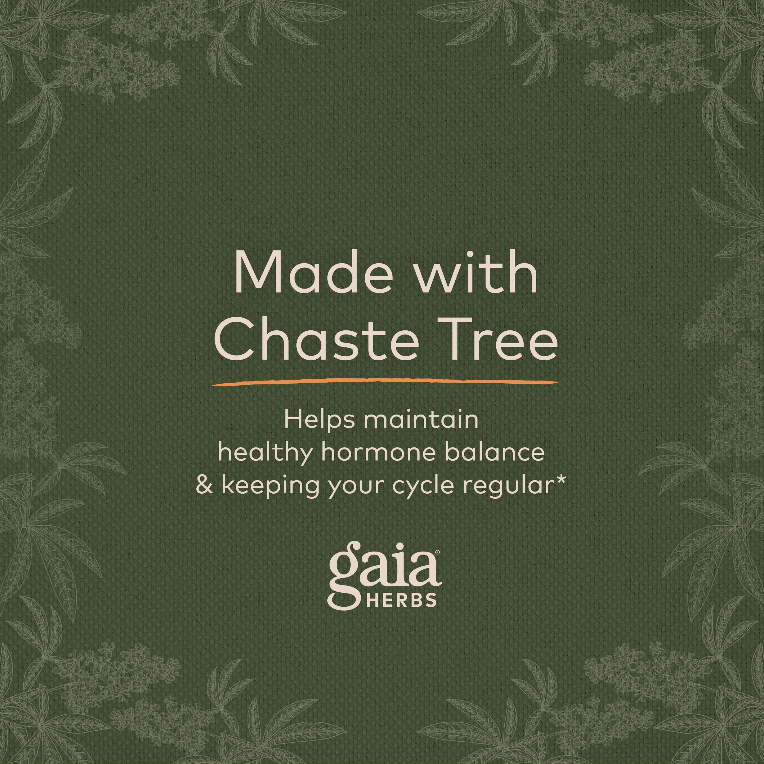 Gaia Herbs Vitex Berry (Chaste Tree) - Supports Hormone Balance & Fertility Gaia Herbs uk supplements