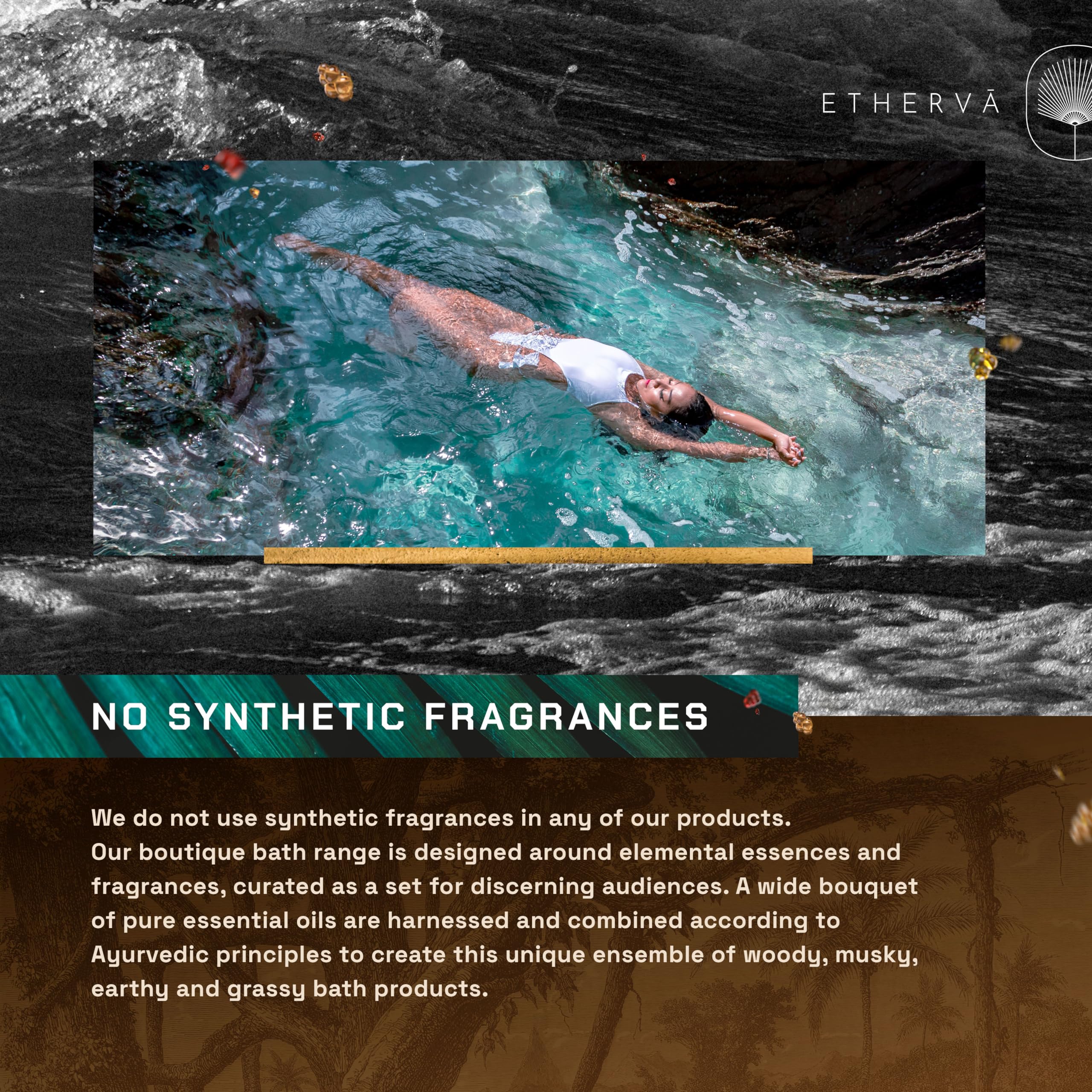 ETHERVA EARTH Body Wash for Men & Women | Patchouli, Vetiver, Incense, Virgin Coconut Oil ETHERVA uk supplements