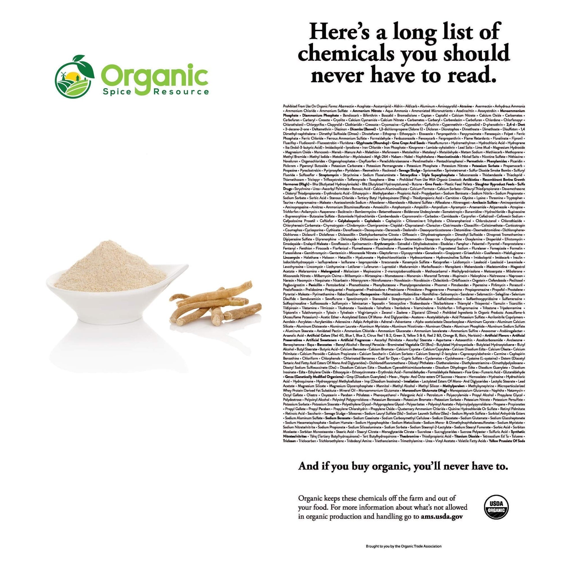 Organic Ashwagandha Root Powder - 1.10 lbs (17.64 oz) | Resealable Kraft Bag,Non-GMO, Indian Ginseng, Withania Somnifera -100% Raw from India, by SHOPOSR Organic Spice Resource uk supplements